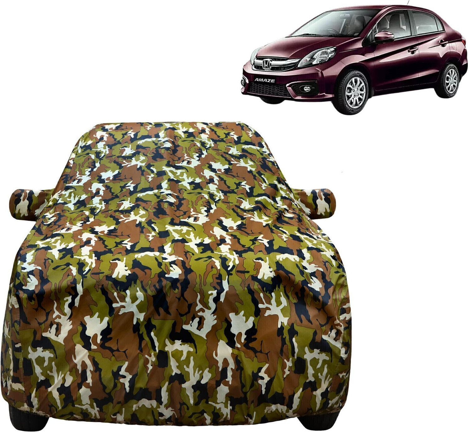 Image of DRINAY Honda Amaze Body Cover (Blue)