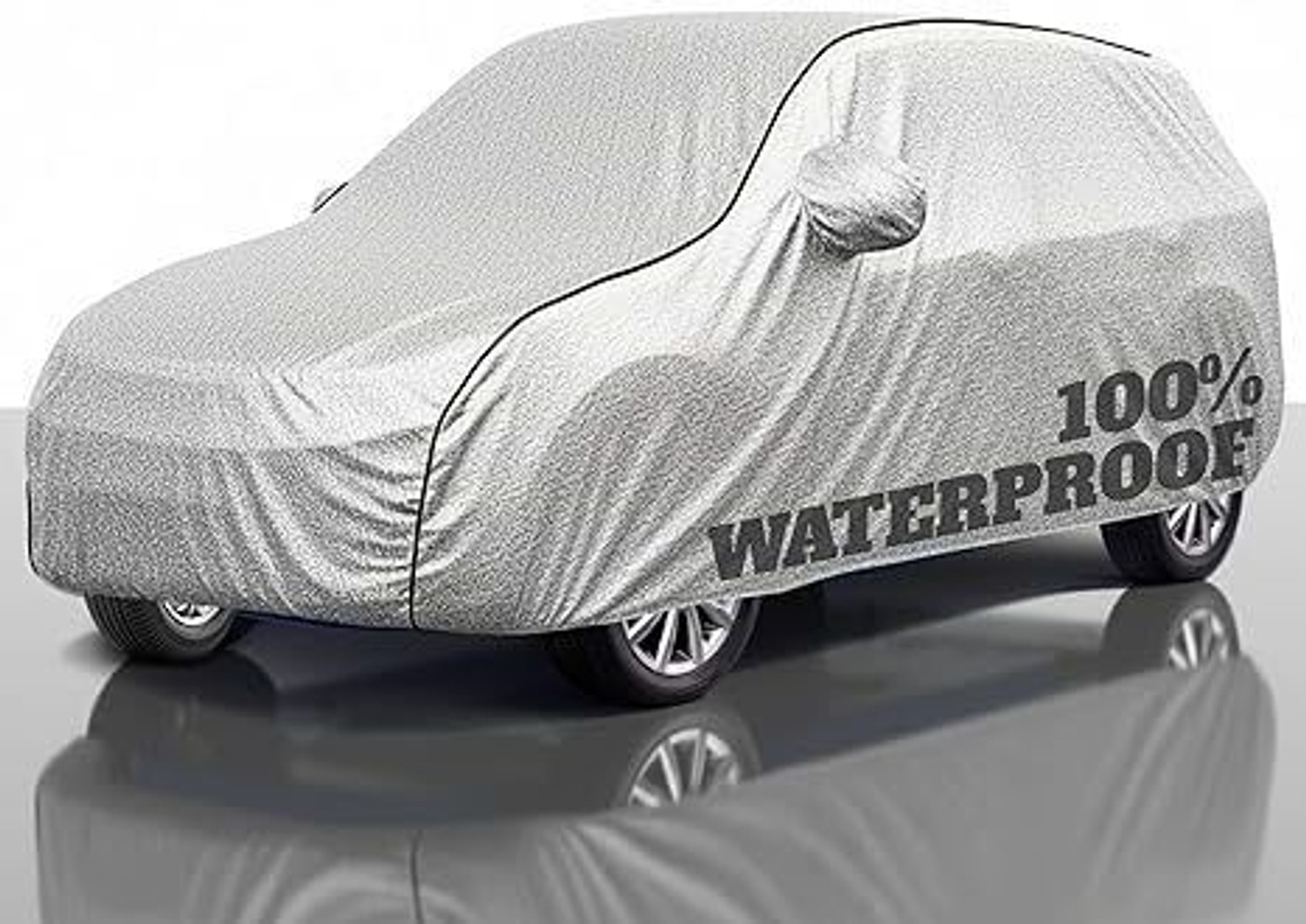 Image of TAXZONE Mahindra XUV 3XO Body Cover (Silver, For 2024, 2024 Models)