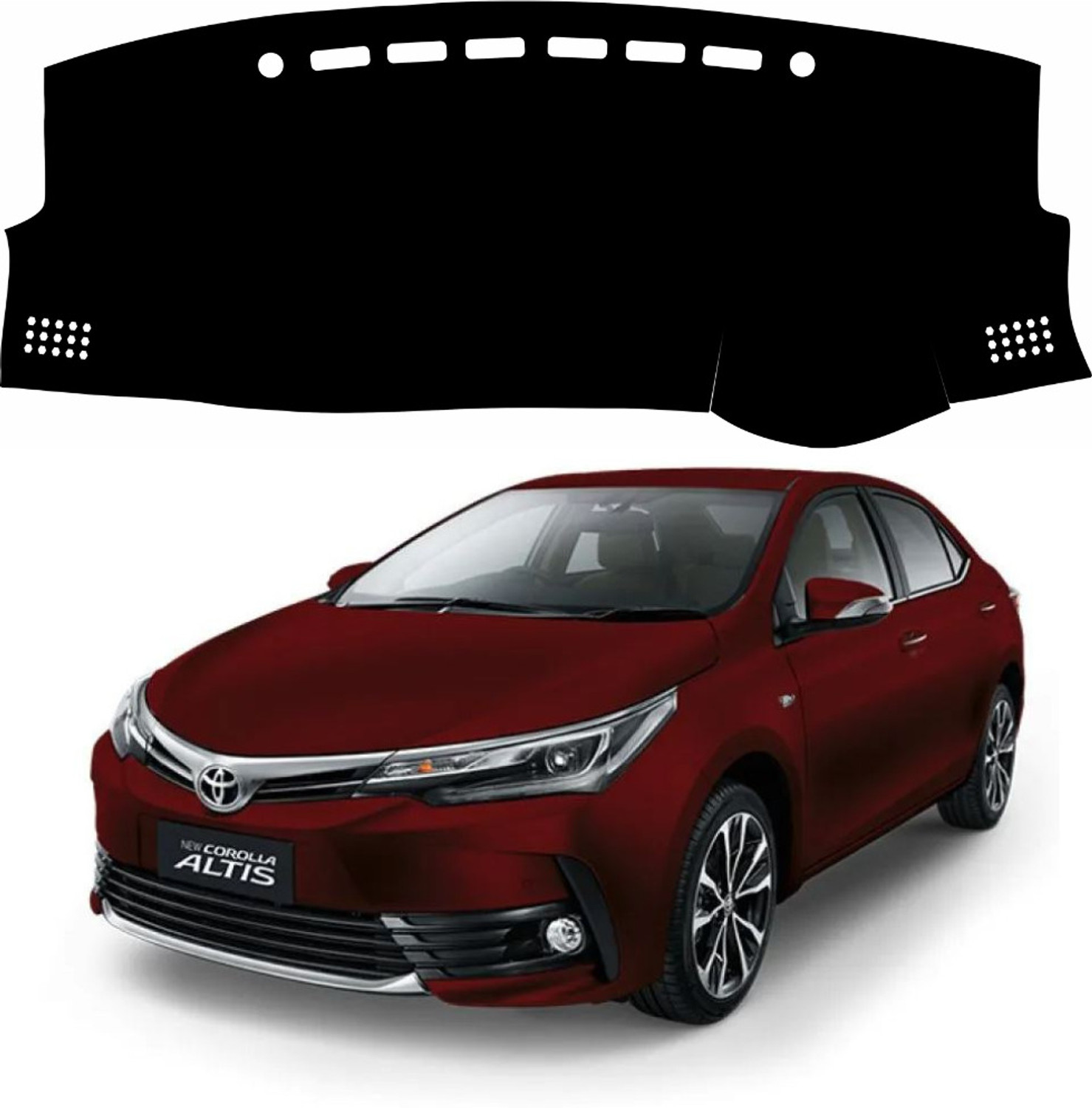 Image of ZEETAS Maruti Suzuki Fronx Dashboard cover 2023 To 2025 Fronx Car Dashboard Cover (Maruti Suzuki A-Star)