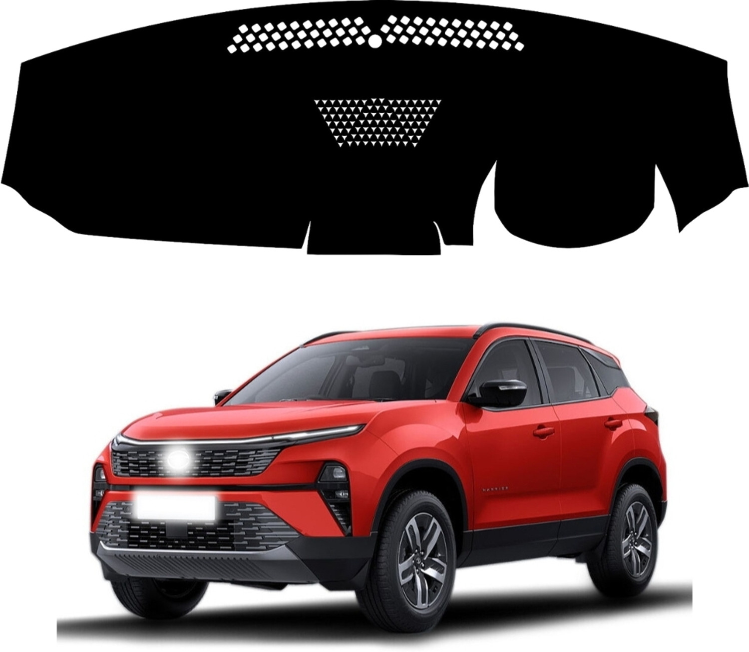 Image of ZEETAS Maruti Suzuki Fronx Dashboard cover 2023 To 2025 Fronx Car Dashboard Cover (Maruti Suzuki A-Star)