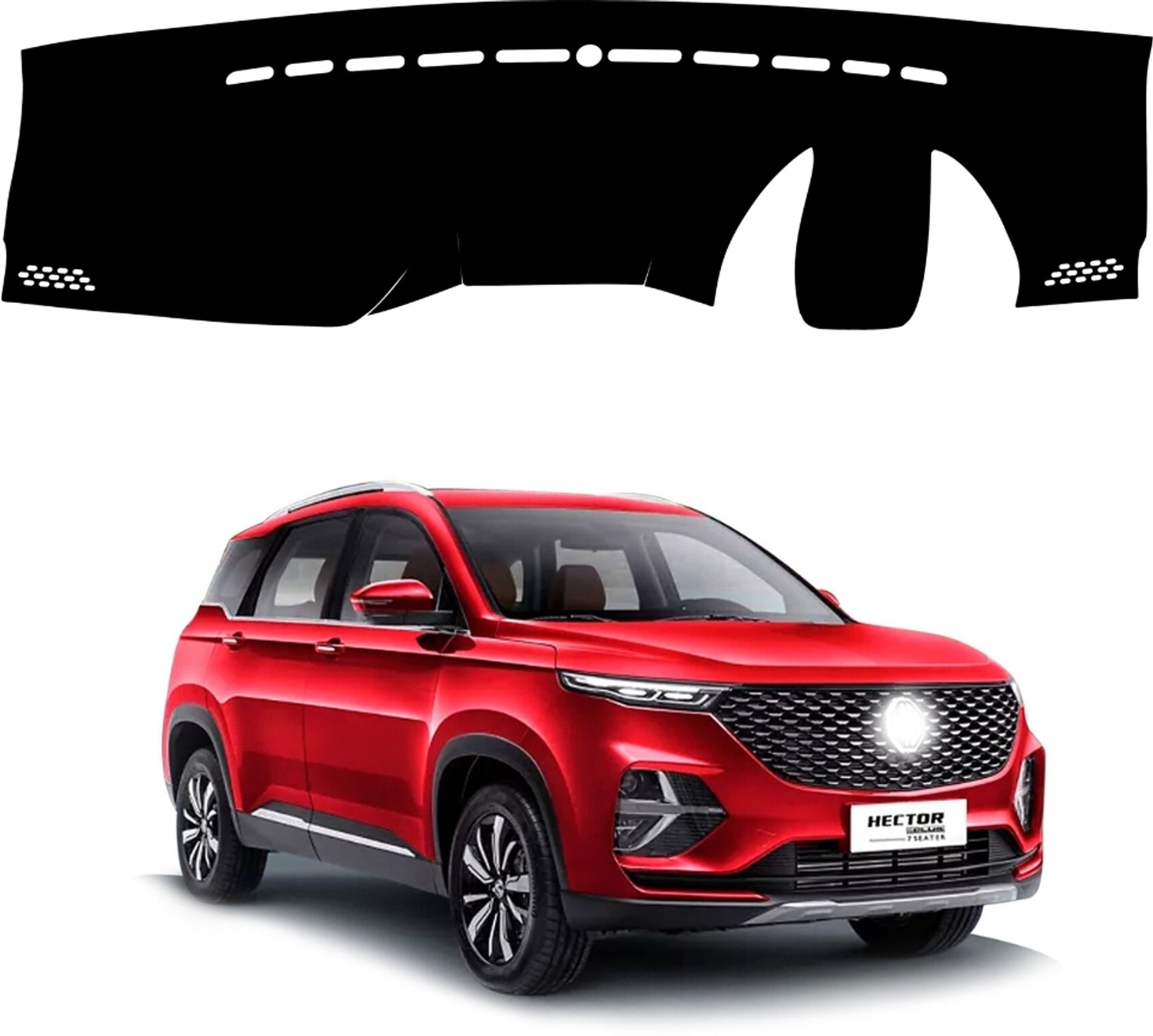 Image of ZEETAS Maruti Suzuki Fronx Dashboard cover 2023 To 2025 Fronx Car Dashboard Cover (Maruti Suzuki A-Star)