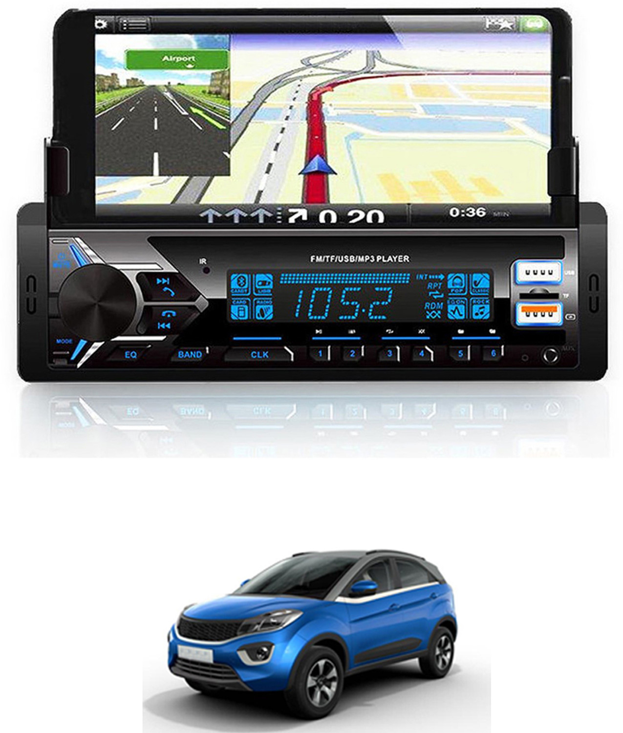Image of SONY CDX-GT626UI Car Stereo (Single Din)