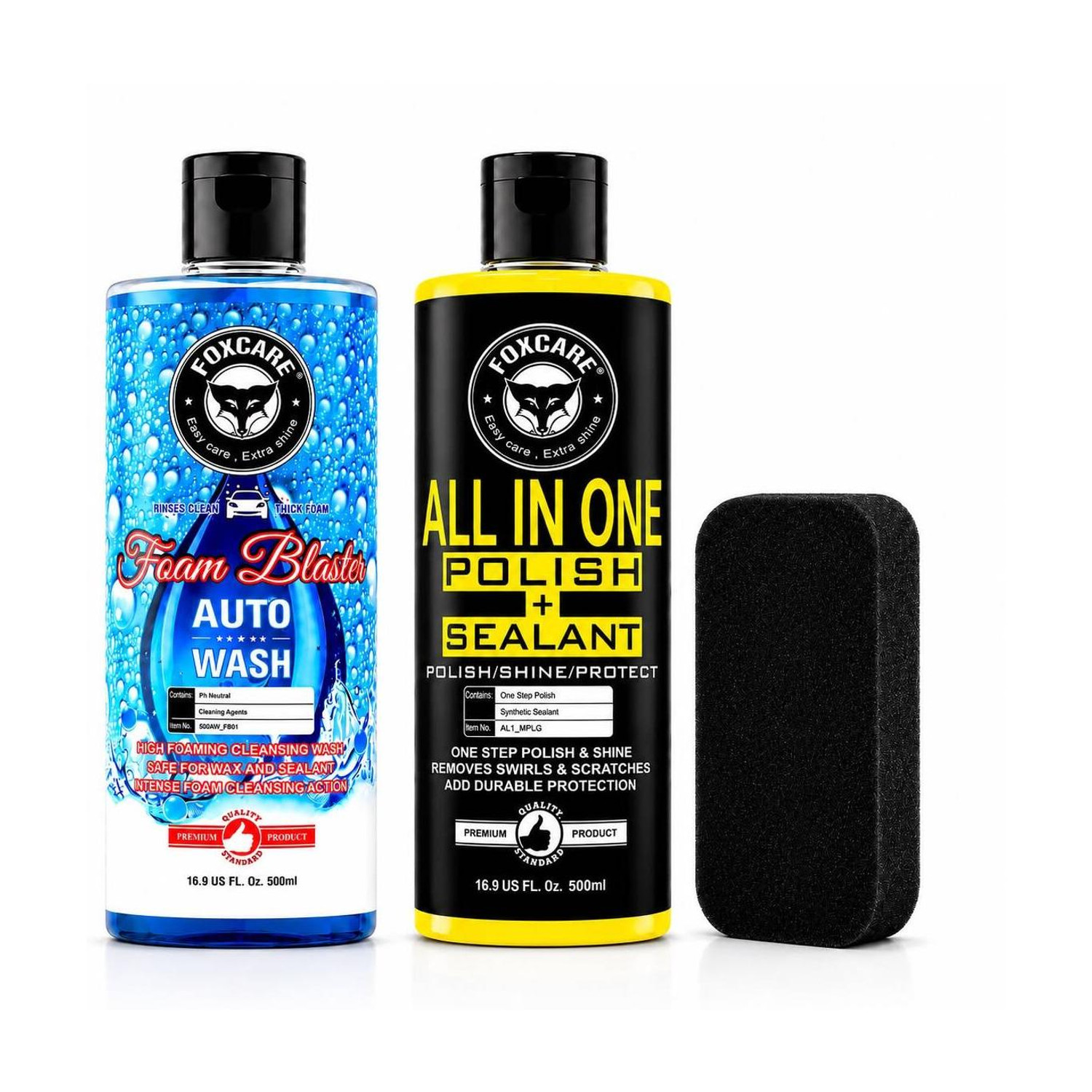 Image of PRIMEGIC Liquid Car Polish for Chrome Accent, Bumper, Dashboard, Exterior, Headlight, Leather, Metal Parts, Windscreen (300 ml)