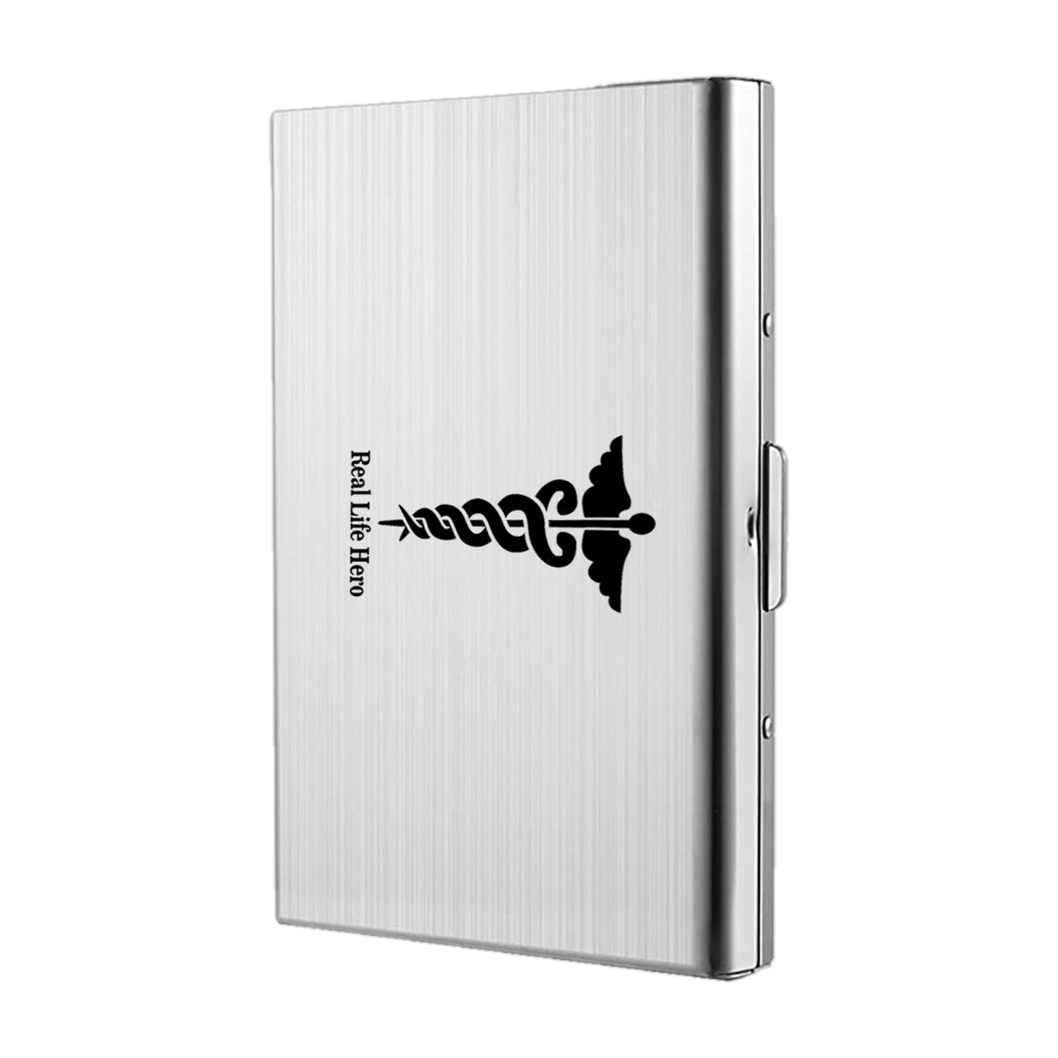 StealODeal Silver Real Life Hero Front Pocket RFID Blocking Credit/Deb
