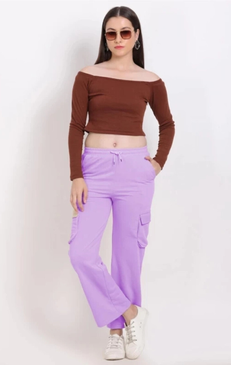 Image of AFIYA FASHIONS Women Cargos