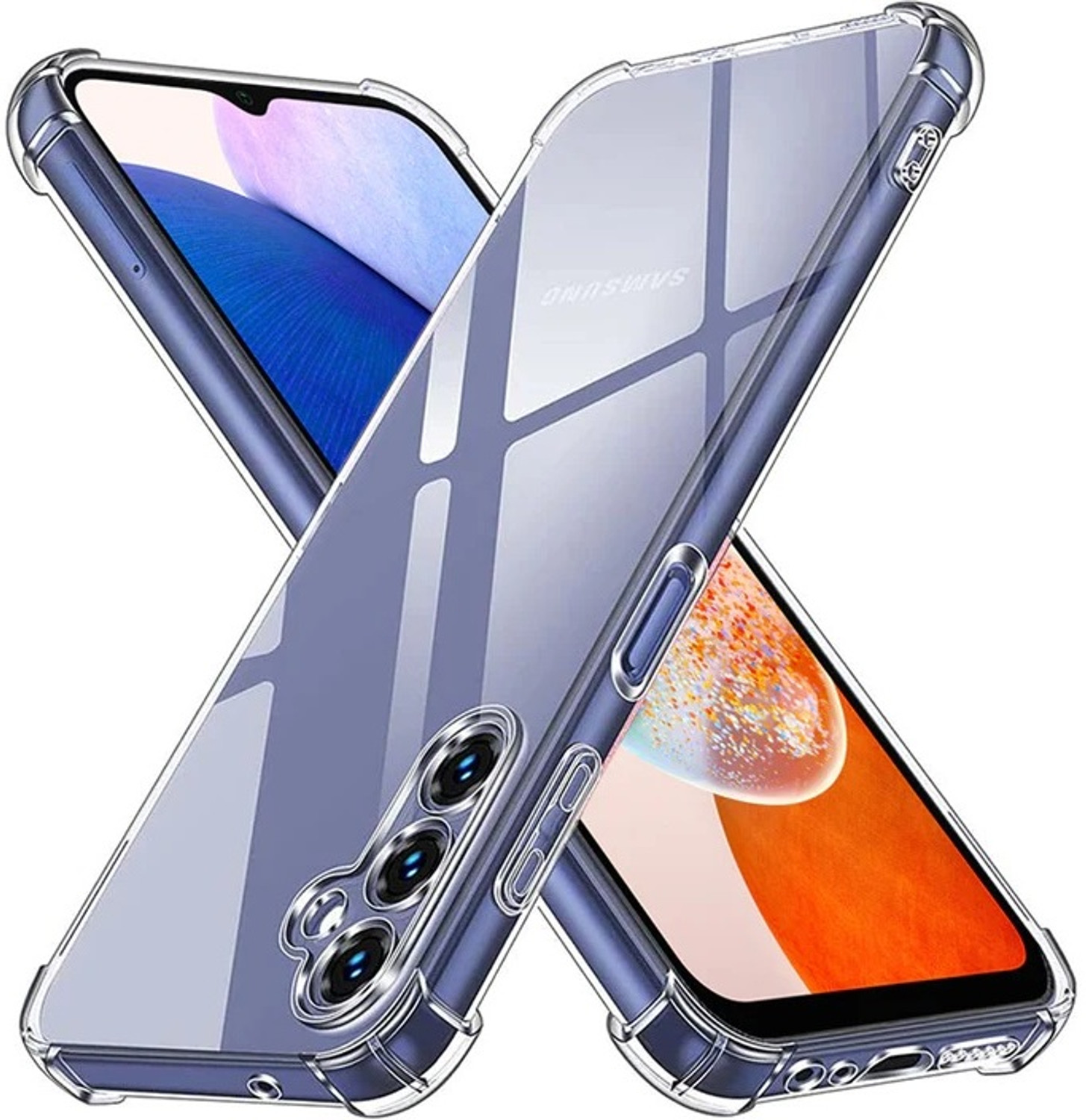 Image of Casekoo - IN CASEKOO IN LOVE Back Cover for Samsung Galaxy A14 5G (Black, Grip Case, Silicon, Pack of: 1)