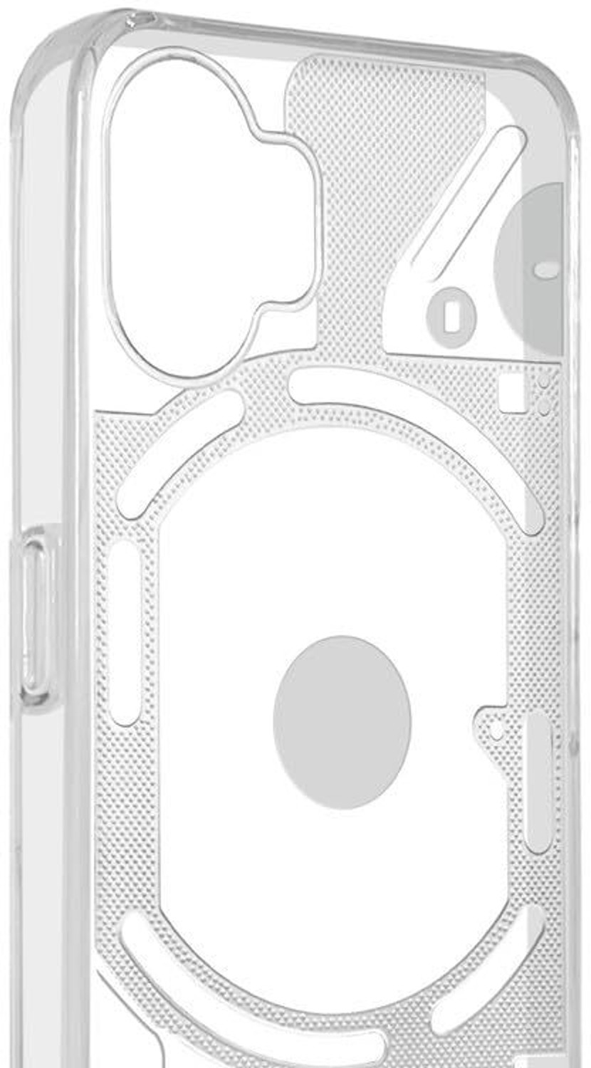 Image of Wellchoice Back Cover for Nothing Phone (2) (Transparent, Grip Case, Silicon, Pack of: 1)