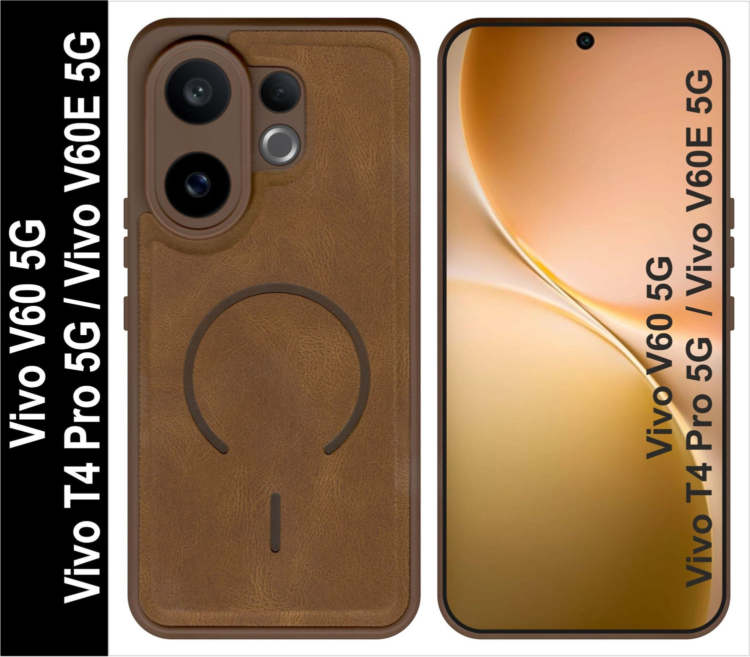 Image of Flipkart SmartBuy Back Cover for vivo T4 Pro 5G (Yellow, Flexible, Silicon, Pack of: 1)