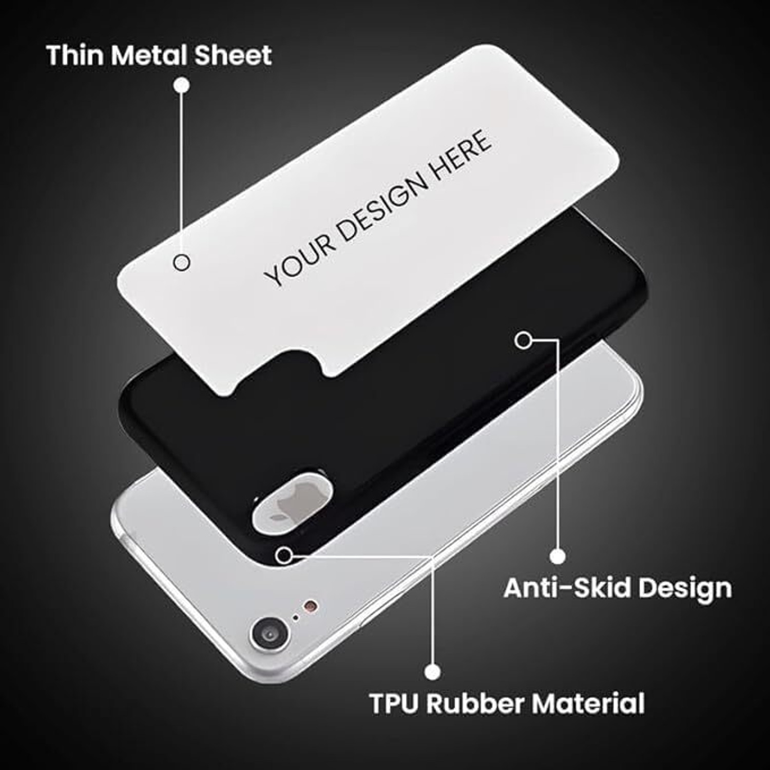 Image of CELLSTYLER Back Cover for Realme GT 6T (Multicolor, Flexible)