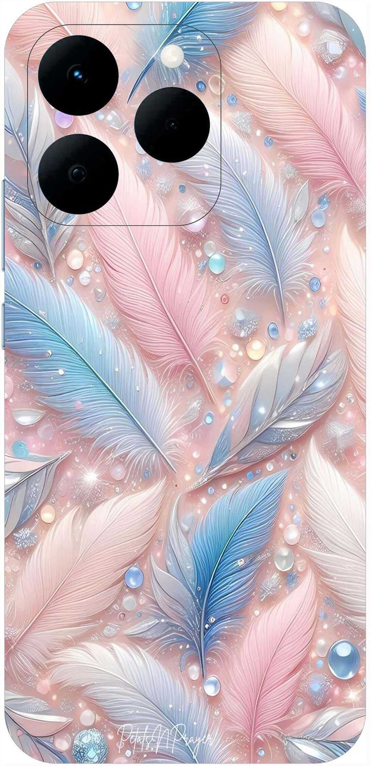 Image of Luxecase Back Cover for realme 15T 5G (Pink, Flexible, Silicon, Pack of: 1)
