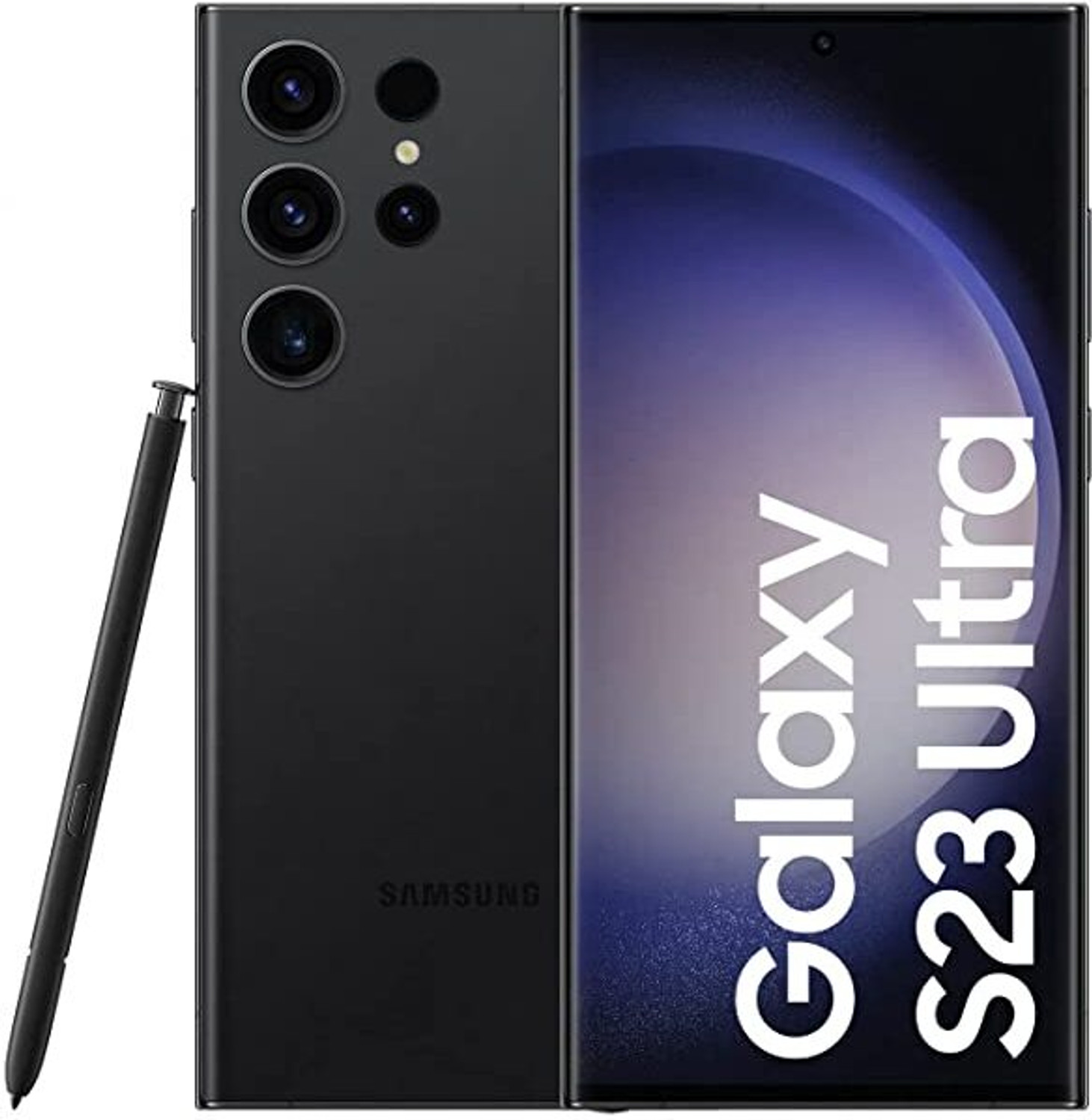 Image of SAMSUNG Galaxy S23 Ultra 5G (Phantom Black, Cream, 512 GB) (12 GB RAM)