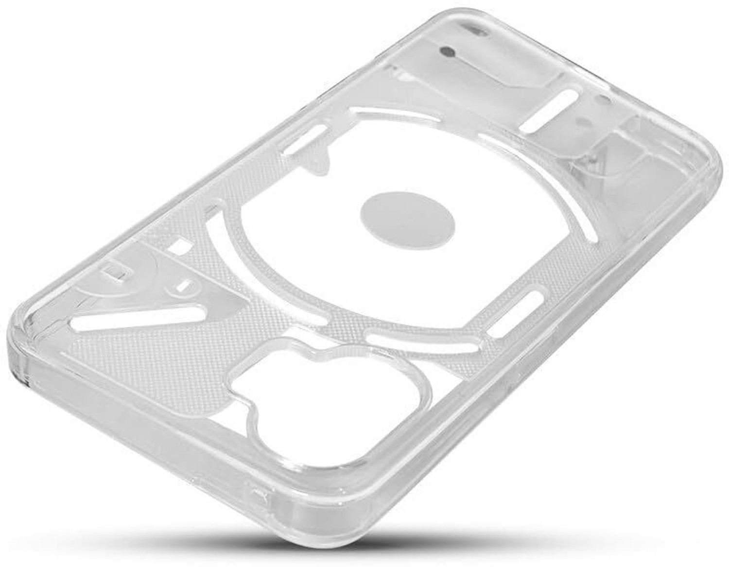 Image of Wellchoice Back Cover for Nothing Phone (2) (Transparent, Grip Case, Silicon, Pack of: 1)