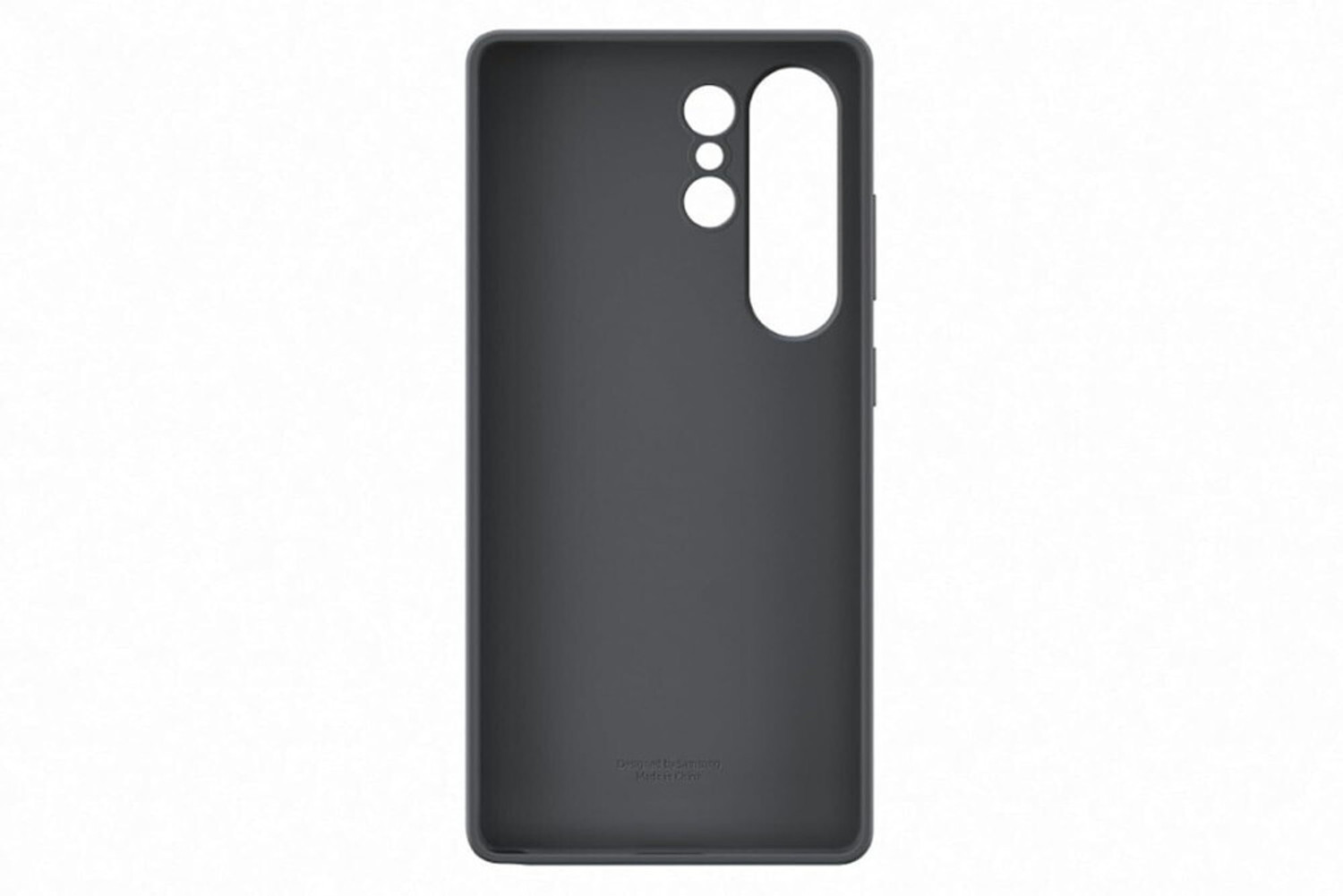 Image of PHONLIFE Pouch for Galaxy S25 Ultra Silicone Case, Black (Black, Camera Bump Protector, Silicon, Pack of: 1)