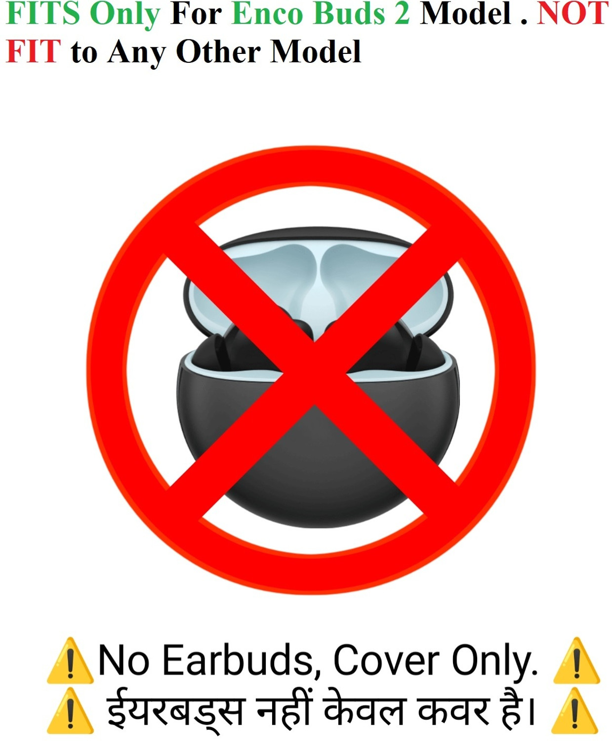 Image of Mezokart.com Silicone Press Stud Earbuds Pouch For OPPO Enco Air 2