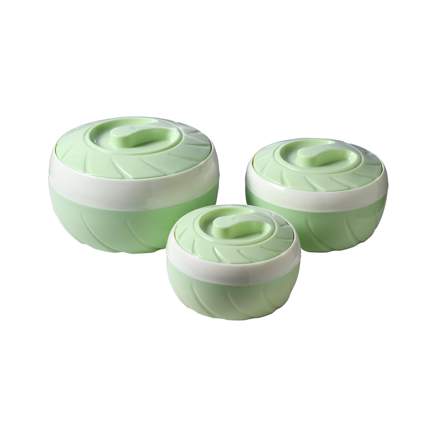 Flipkart SmartBuy Inner Stainless Steel Thermoware Casserole Pack of 3