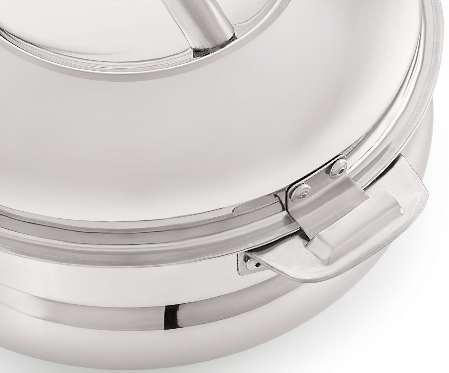 Image of Dhara Stainless Steel Handi Casserole 4000ML Serve Casserole (3000 ml)