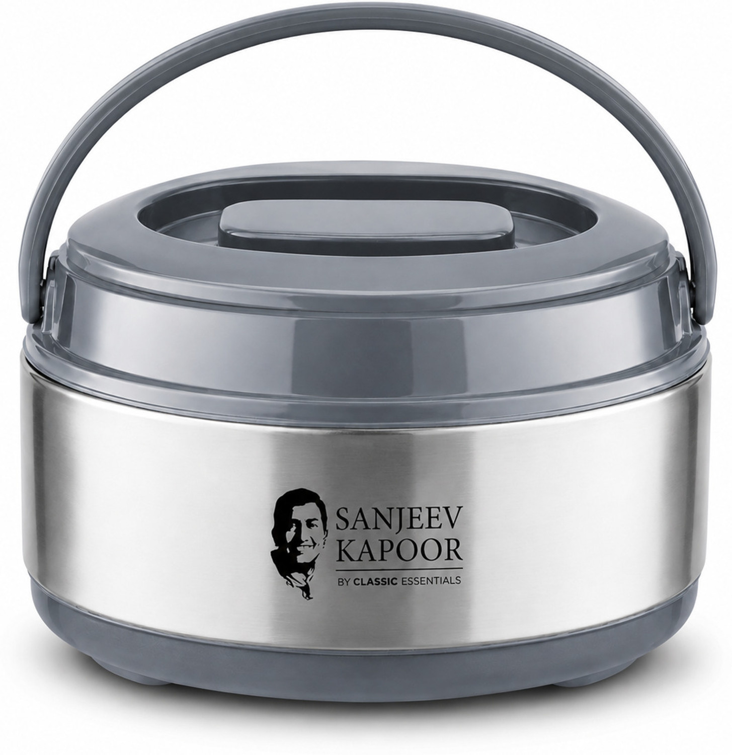 Sanjeev Kapoor by Classic Essentials Stainless Steel Insulated Hot Meal Serving Volga Thermoware Casserole