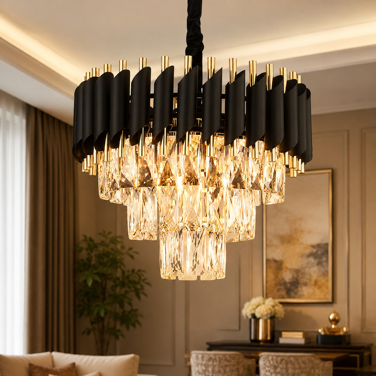 Adwait Crystal Decorative Chandelier @Using Hotel,Bar,Resturant,Home,H