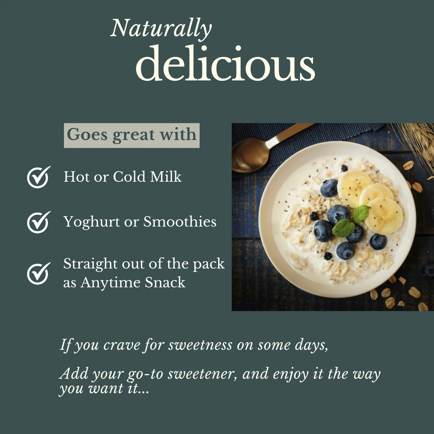 Image of fulfilling No Sugar Muesli 700g- Gluten free healthy breakfast- Seeds, Nuts and Dry fruits Pouch (700 g)
