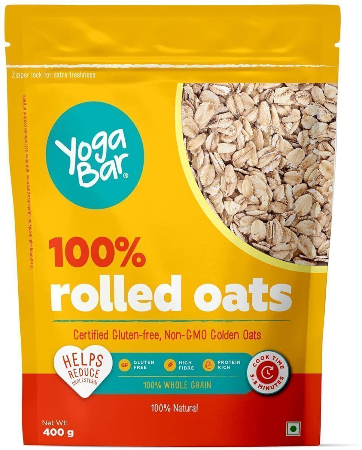 Yogabar Super Oats 100% Rolled Oats