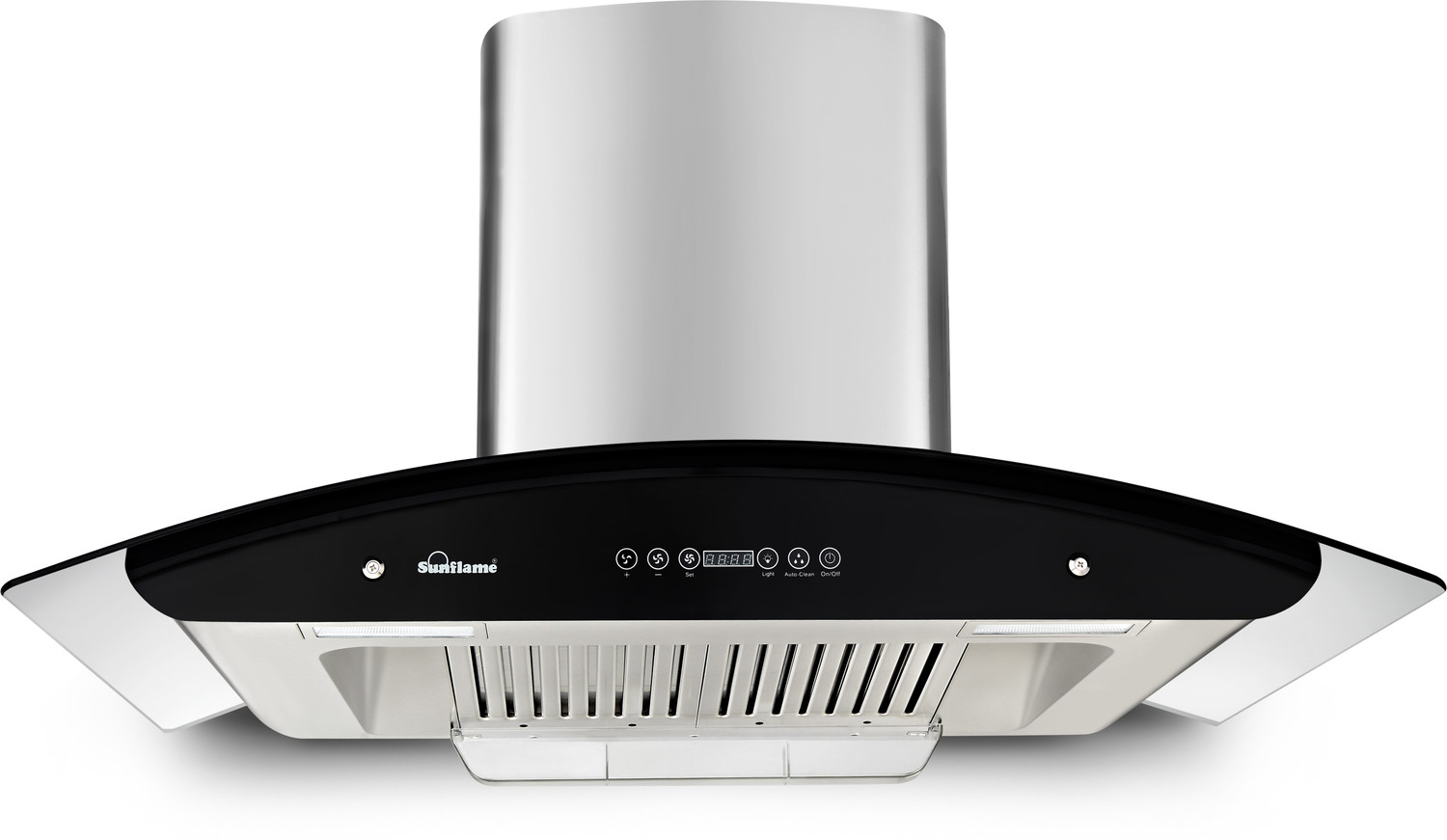 Image of Sunflame AMAZE 60 AUTO CLEAN DX Auto Clean Wall and Ceiling Mounted Stainless Steel 1100 m3 /hr Chimney