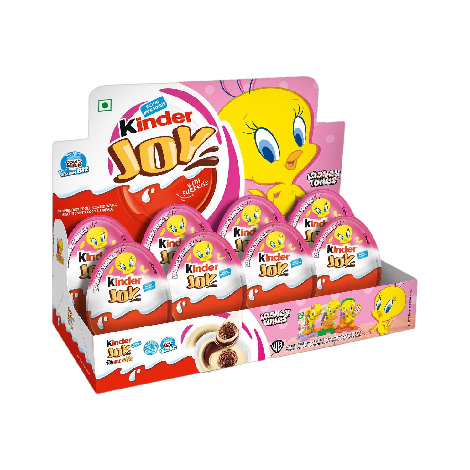 Kinder JOY Milk Fudges  (8 x 20 g)
