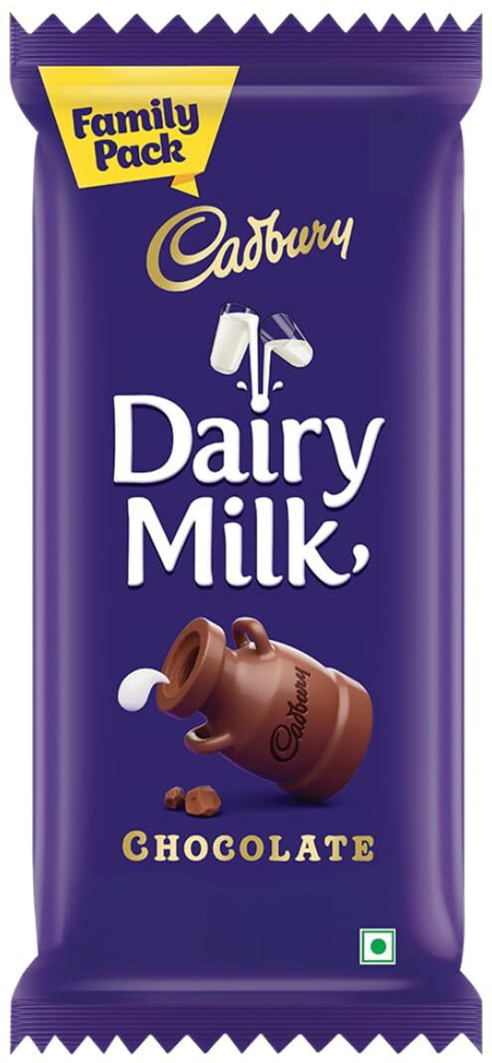 Image of Cadbury Dairy Milk Chocolate Bar Family Pack Bar (117 g)