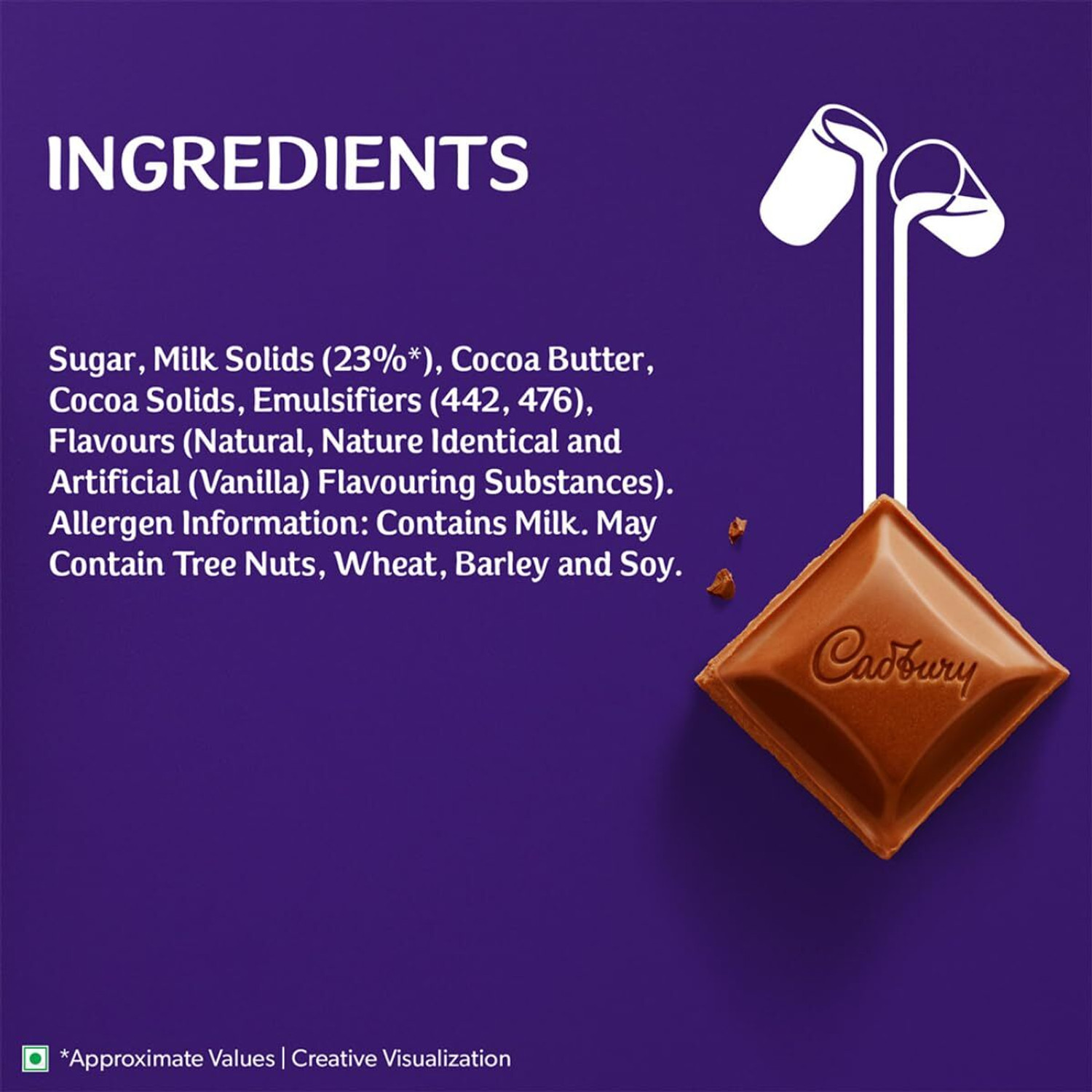 Image of Cadbury Dairy Milk Chocolate Bar Family Pack Bar (117 g)