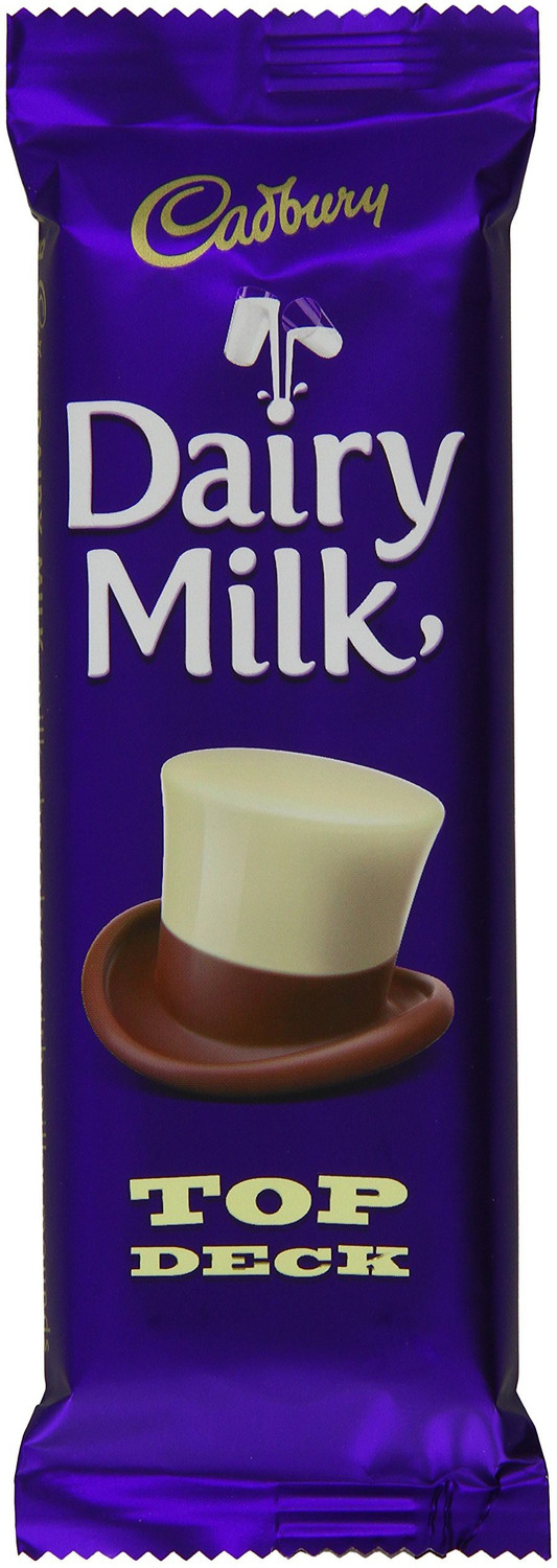 Cadbury Dairy Milk Top Deck Chocolate Bars (80 g) Price History