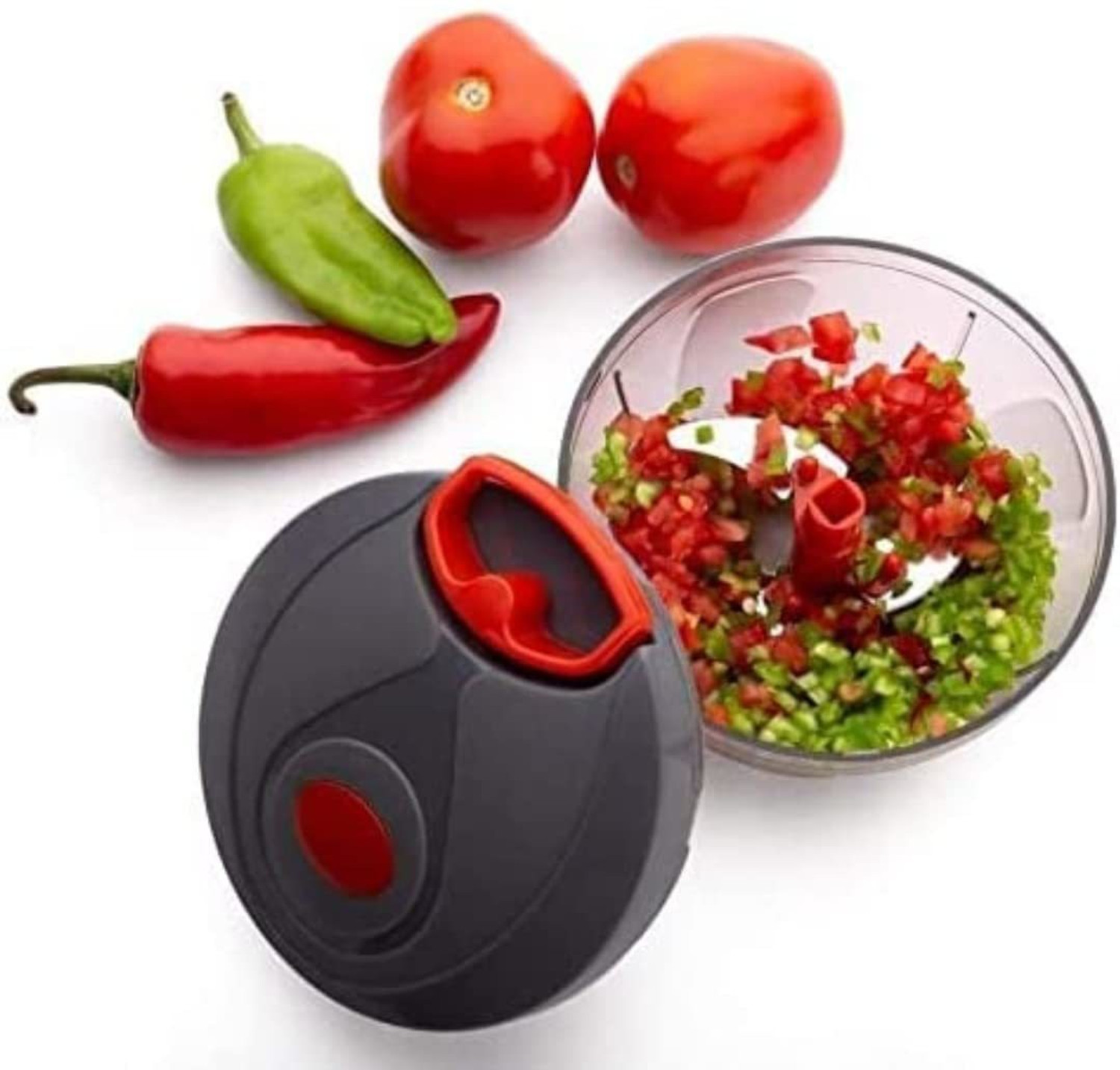 Image of Flipkart SmartBuy Handy Compact Sharp Chopper Vegetable & Fruit Chopper