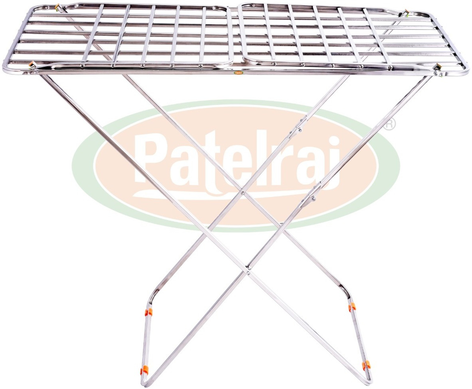 Image of Flipkart SmartBuy Steel Floor Cloth Dryer Stand Pipe Cloth Stand Black Big FSB-004 (1 Tier)