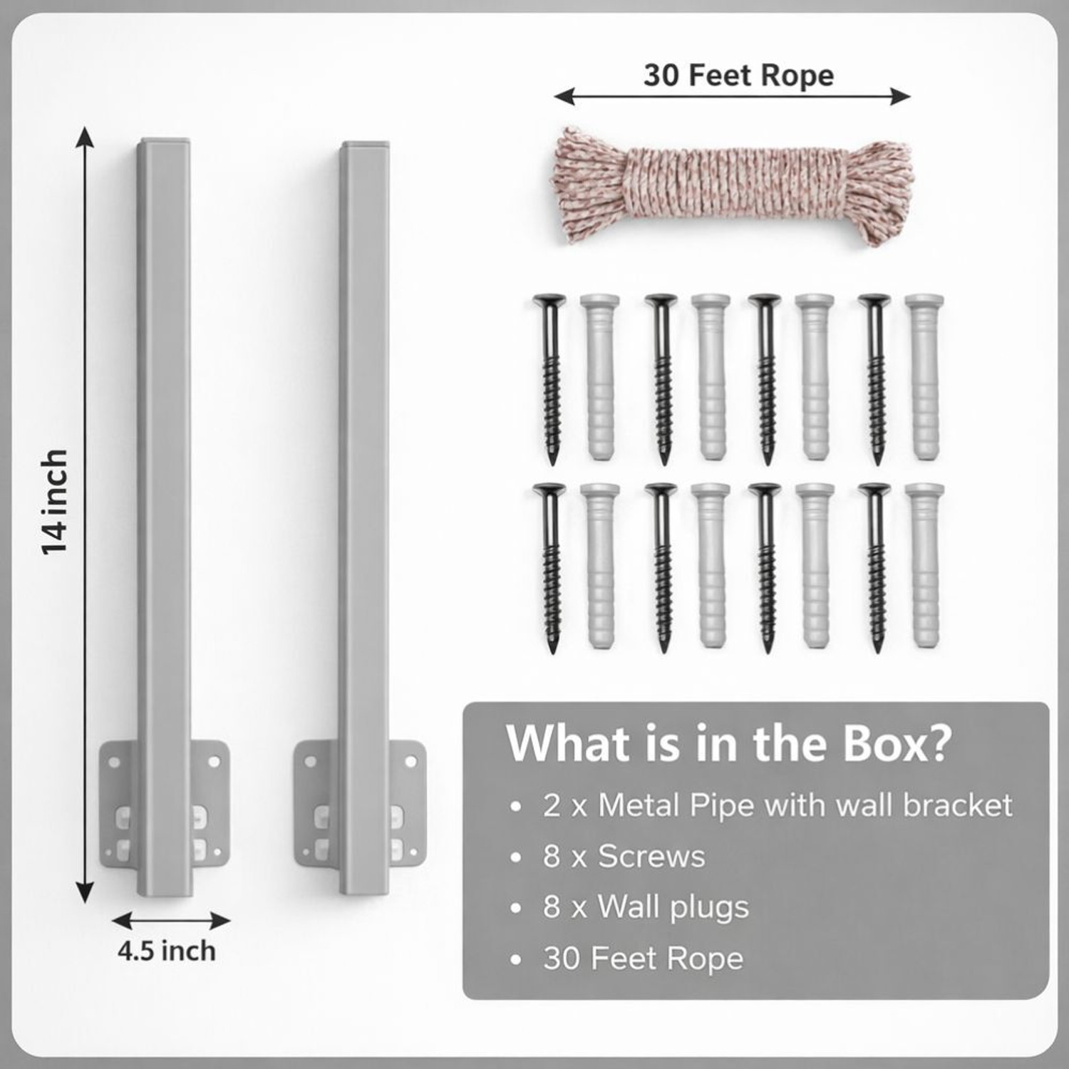 Image of doodad Steel Wall Cloth Dryer Stand CDS-MSWM4T (4 Tier)