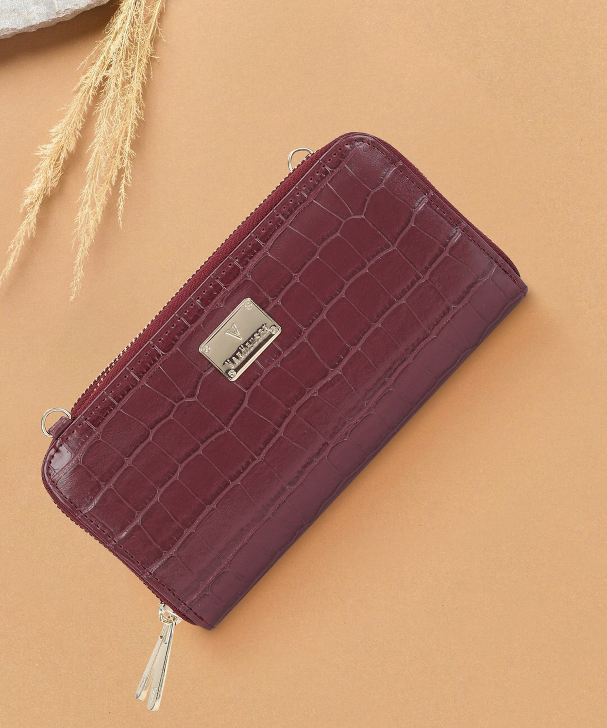 VAN HEUSEN Casual Red Clutch Price History