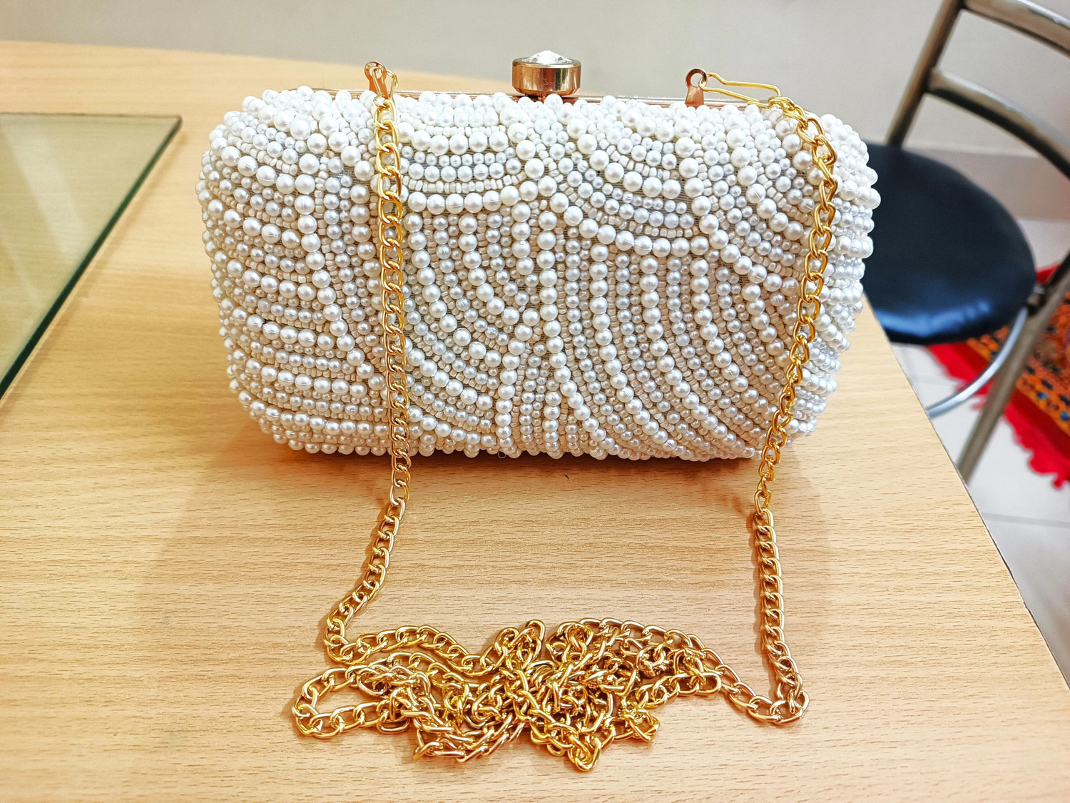 Image of Toobacraft Party Gold, Silver Clutch - Regular Size