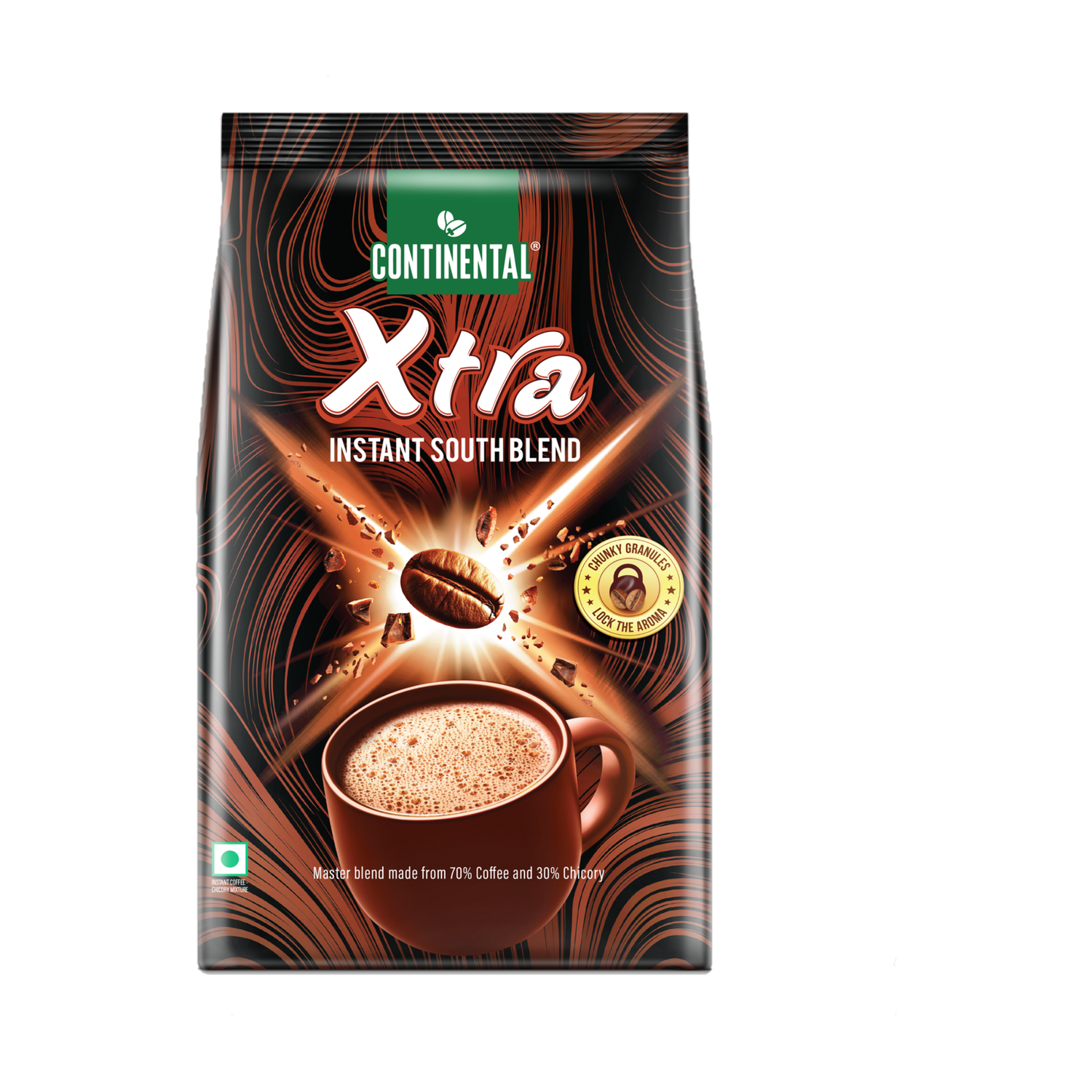 Continental Coffee XTRA Instant Coffee  (200 g, Chicory Flavoured)