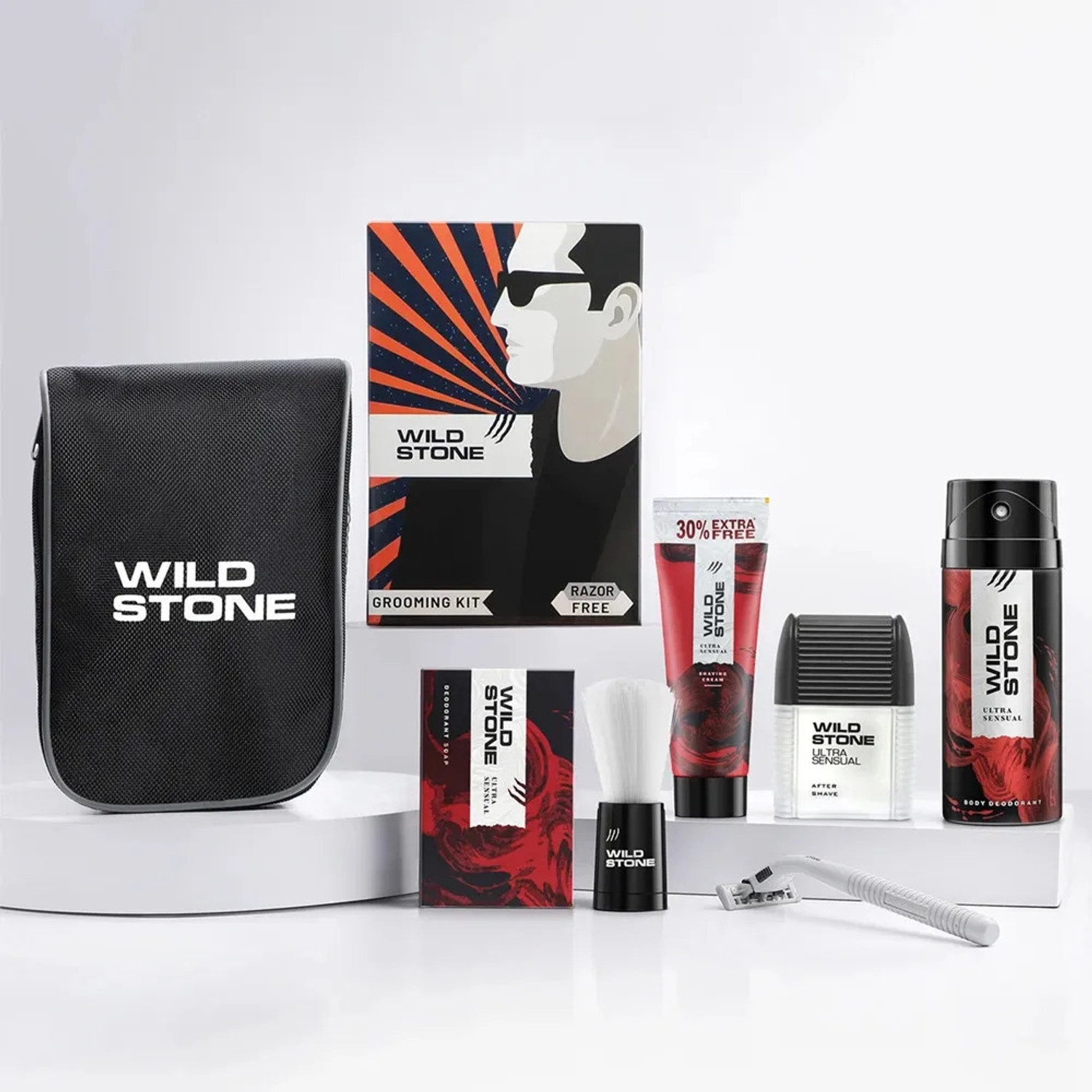 Wild Stone Grooming Kit for Men | 7 IN 1 Grooming Gifting Combo for Me