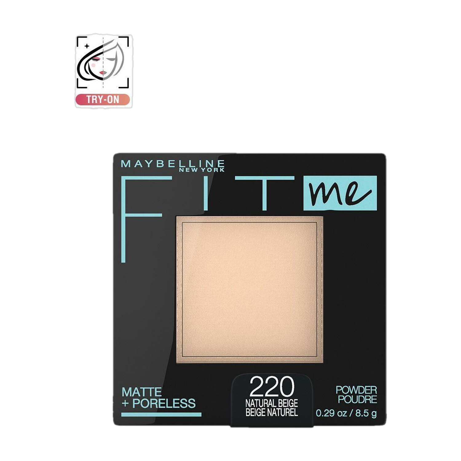 MAYBELLINE NEW YORK Fit Me Matte Poreless Powder Compact  (Natural Beige, 8.5 g)