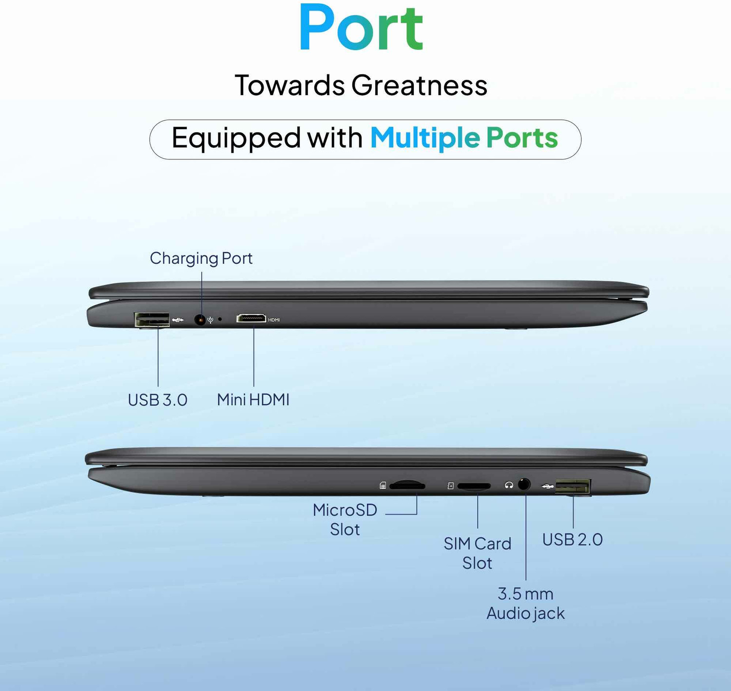 Image of Primebook 4G Android Based MediaTek MT8788 - (4 GB /128 GB EMMC Storage /Prime OS) 4G Thin and Light Laptop