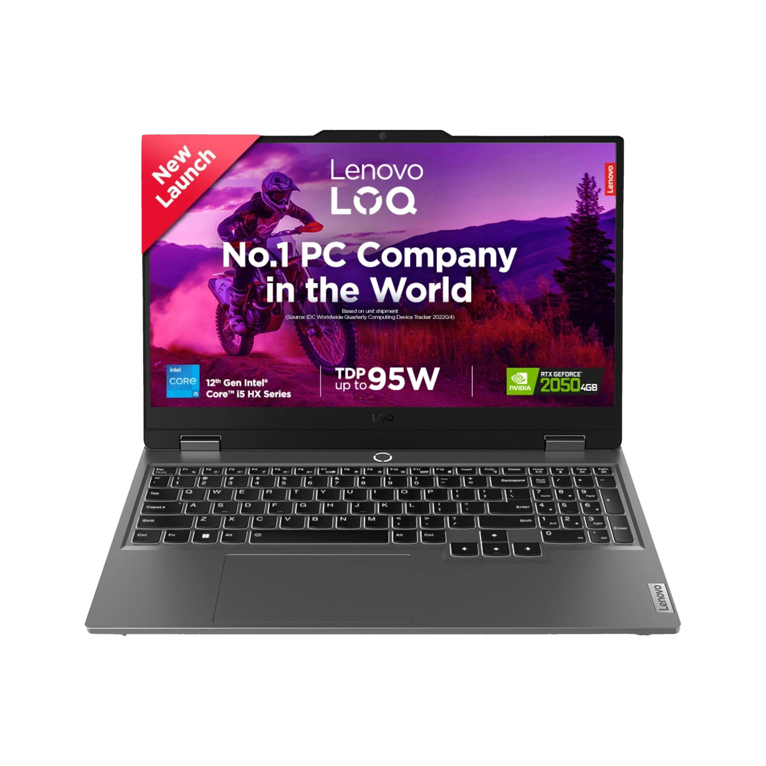 Lenovo LOQ Intel Core i5 12th Gen 12450HX - (12 GB/512 GB SSD/Windows 11 Home/4 GB Graphics/NVIDIA GeForce RTX 2050) 15IAX9 Gaming Laptop