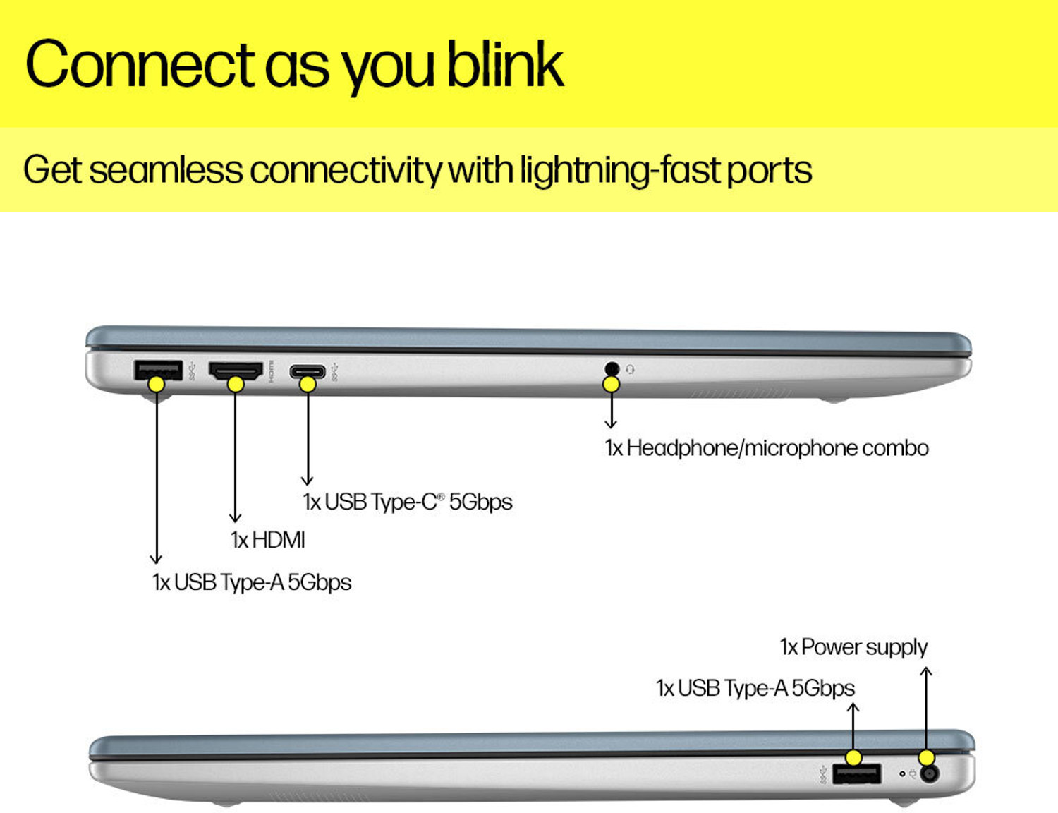 Image of HP 15s Intel Core i3 13th Gen 1315U - (8 GB /512 GB SSD /Windows 11 Home) 15-fd0018TU Thin and Light Laptop