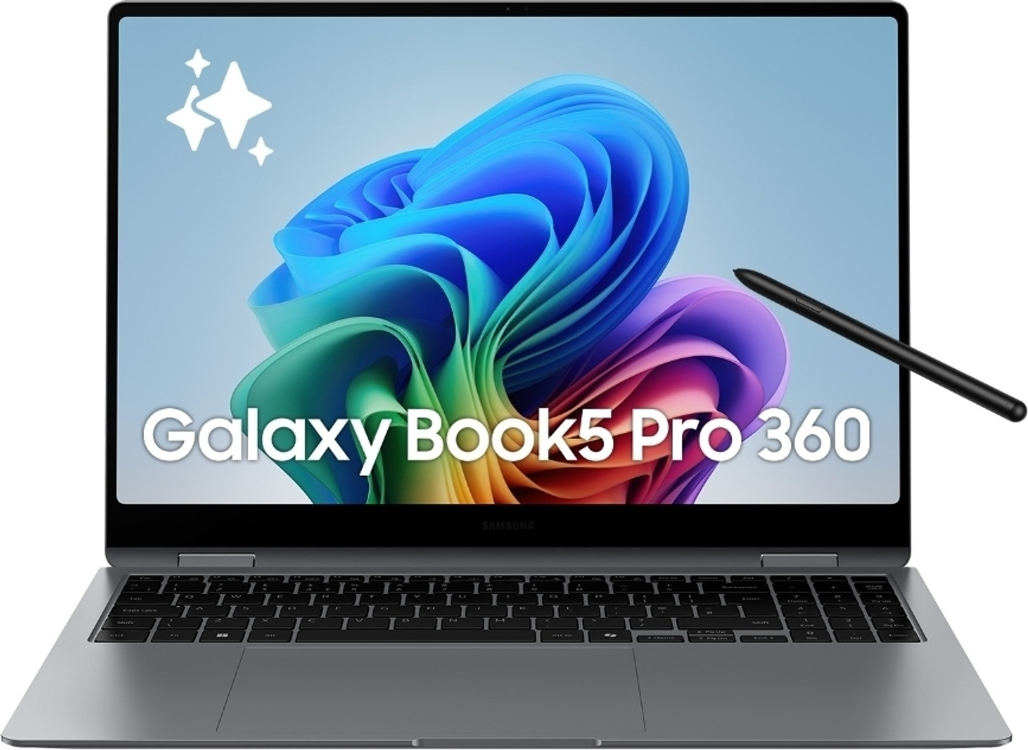 SAMSUNG Galaxy Book5 Pro 360 AI PC Full Metal Chasis Intel Core Ultra 7 258V - (32 GB/1 TB SSD/Windows 11 Home) NP960QHA 2 in 1 Laptop
