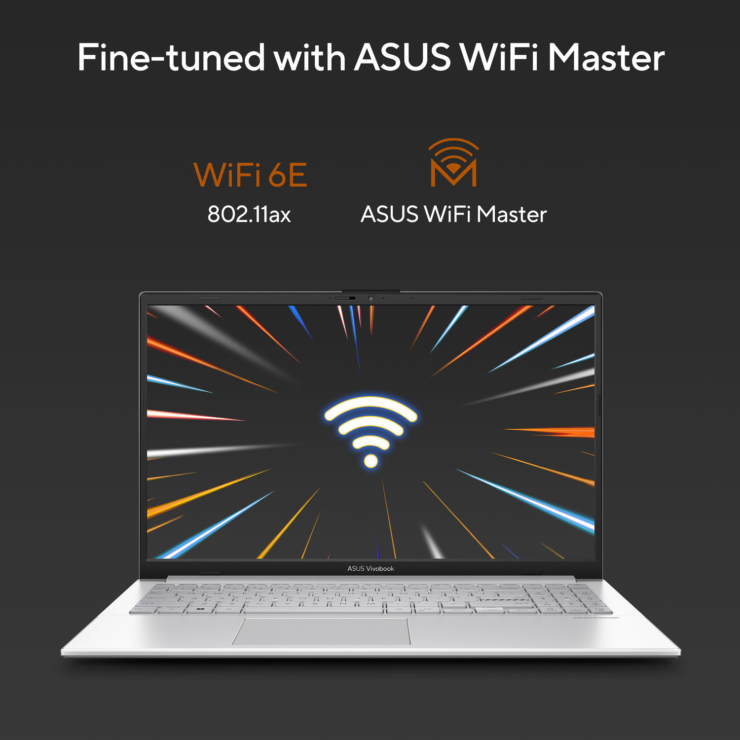 Image of ASUS Vivobook Go 15 AMD Ryzen 3 Quad Core 7320U - (8 GB /512 GB SSD /Windows 11 Home) E1504FA-NJ321WS Thin and Light Laptop