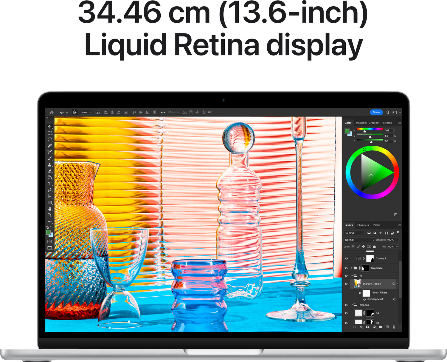 Image of Apple MacBook AIR M2 - (16 GB /256 GB SSD /Mac OS Monterey) Z15W000Z5