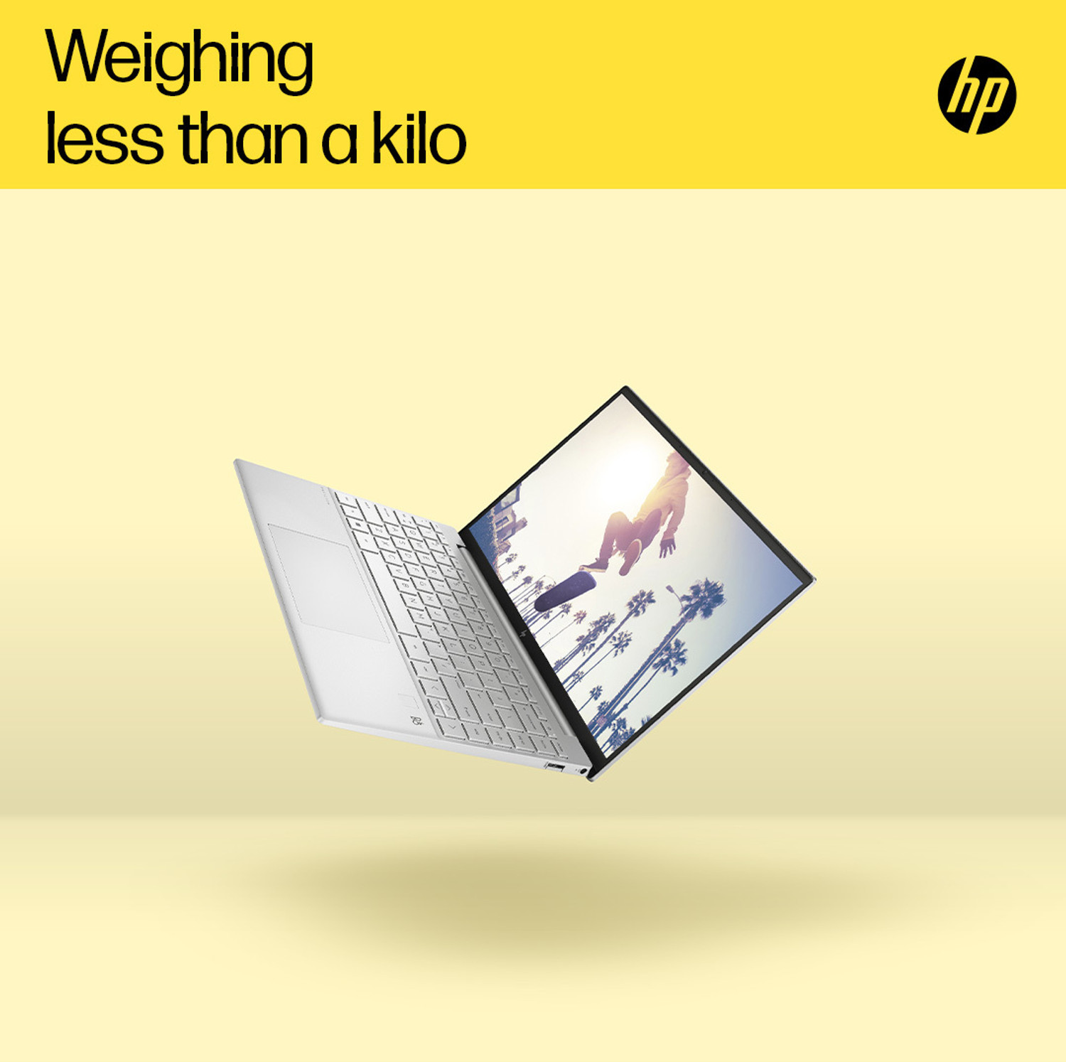 Image of HP Pavilion Aero AMD Ryzen 7 Octa Core 7735U - (16 GB /1 TB SSD /Windows 11 Home) 13-BE2046AU Thin and Light Laptop