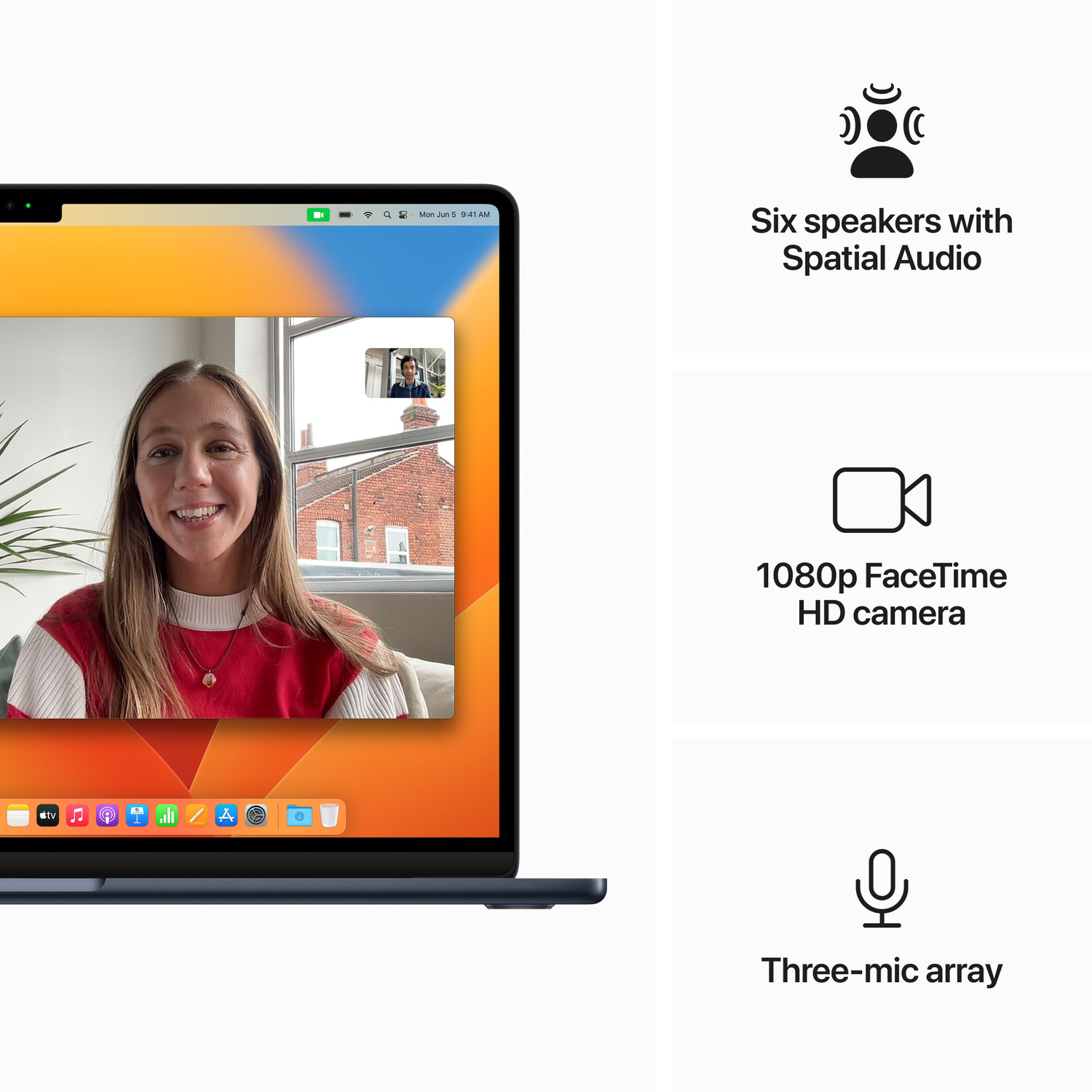 Image of Apple Macbook Air M2 - (8 GB /512 GB SSD /macOS Ventura) MQKX3HN /A