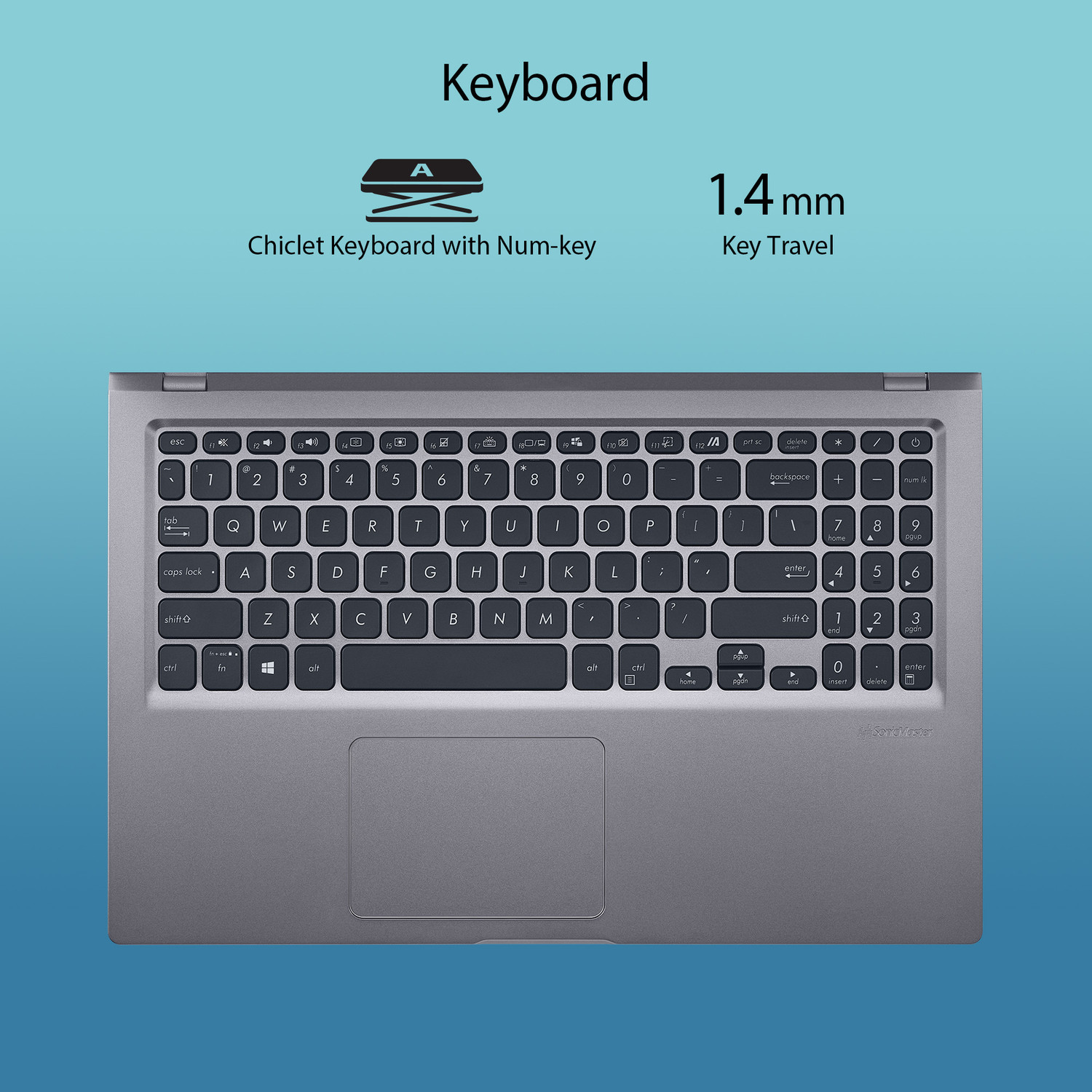 Image of ASUS VivoBook 15 Intel Core i5 10th Gen 1035G1 - (8 GB /1 TB HDD /Windows 10 Home) X515JA-EJ501T Thin and Light Laptop