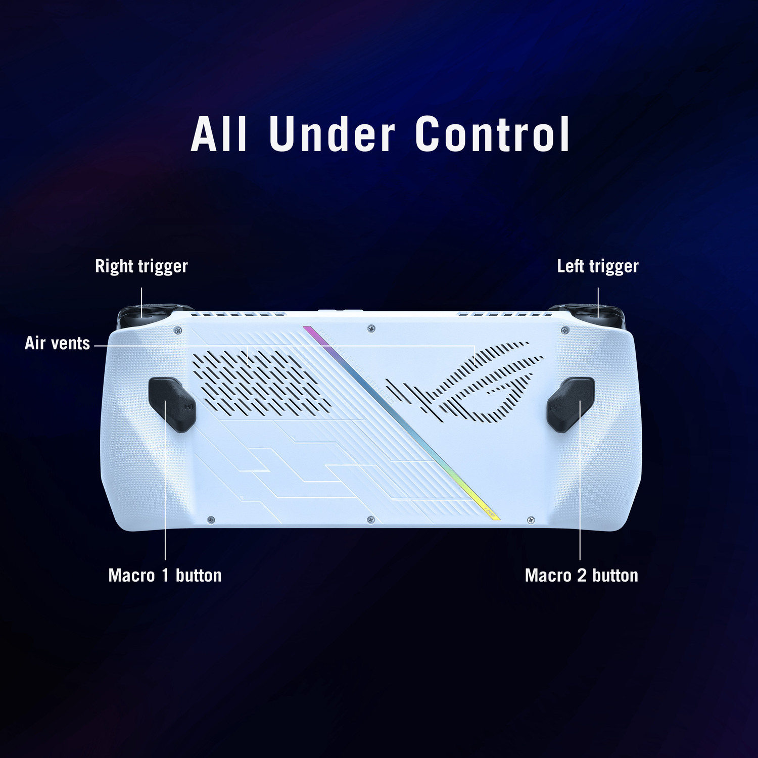 Image of ASUS ROG Ally AMD Ryzen Z1 Octa Core Extreme - (16 GB /512 GB SSD /Windows 11 Home) RC71L-NH001W Handheld Gaming PC