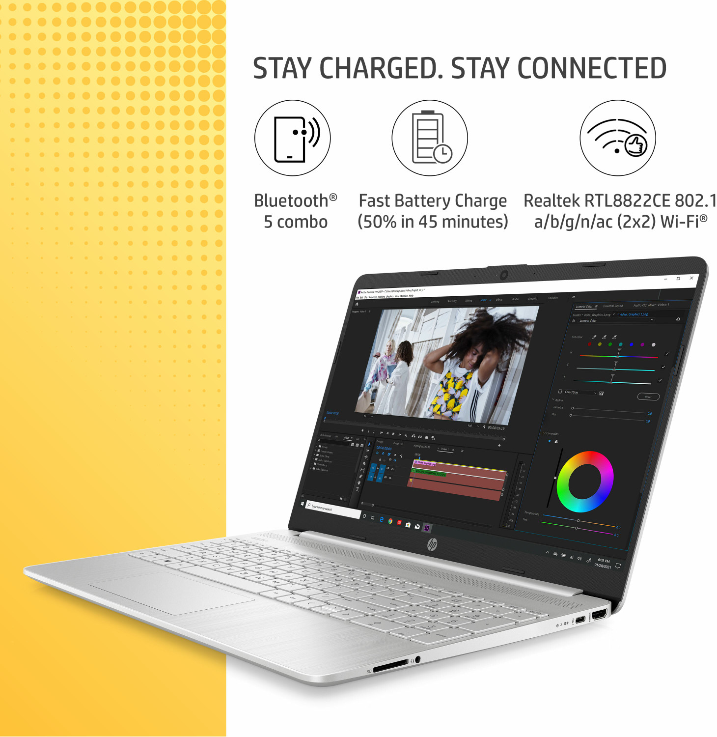 Image of HP Intel Intel Core i5 11th Gen 1155G7 - (8 GB /512 GB SSD /Windows 11 Home) 15s- fr4000TU Thin and Light Laptop