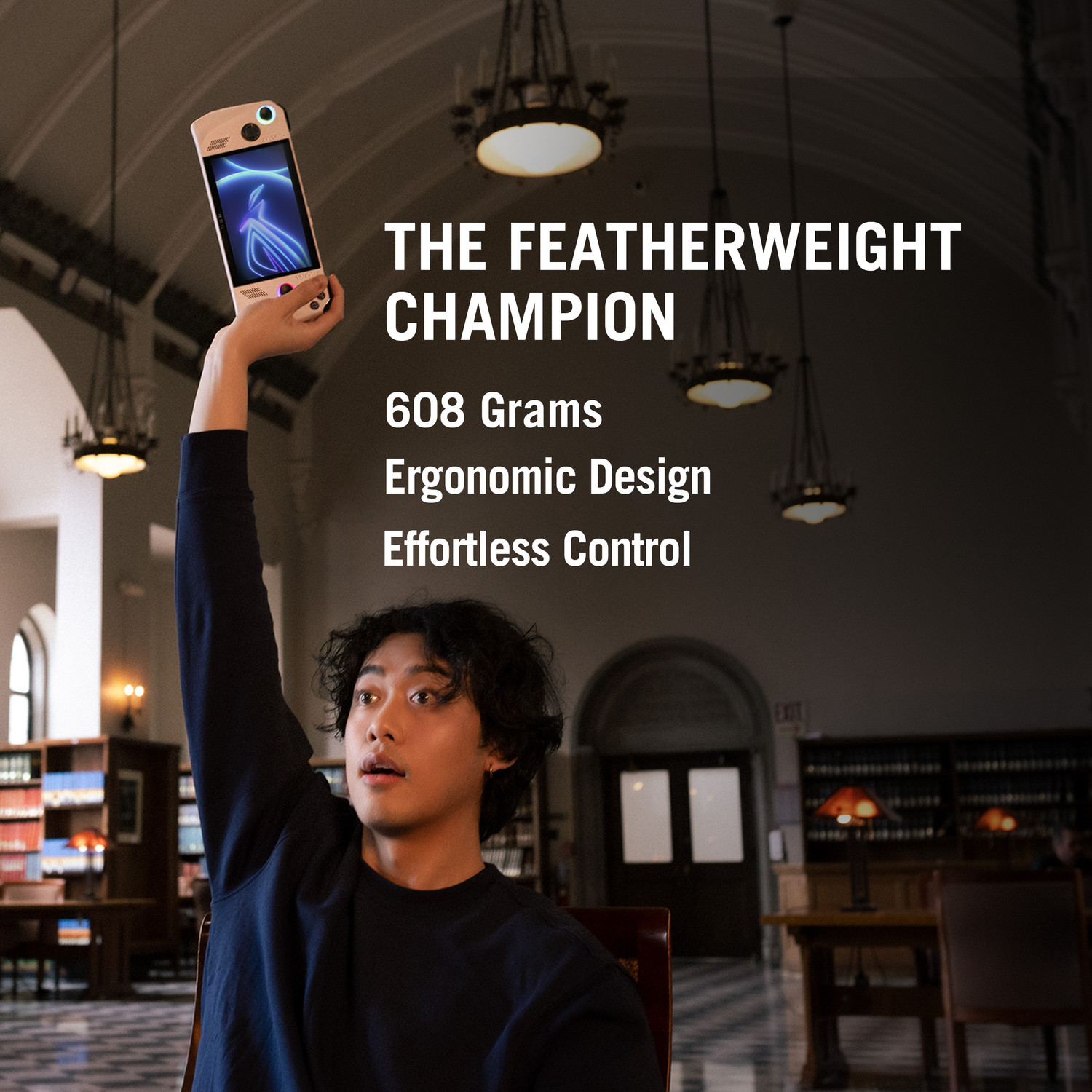 Image of ASUS ROG Ally AMD Ryzen Z1 Octa Core Extreme - (16 GB /512 GB SSD /Windows 11 Home) RC71L-NH001W Handheld Gaming PC