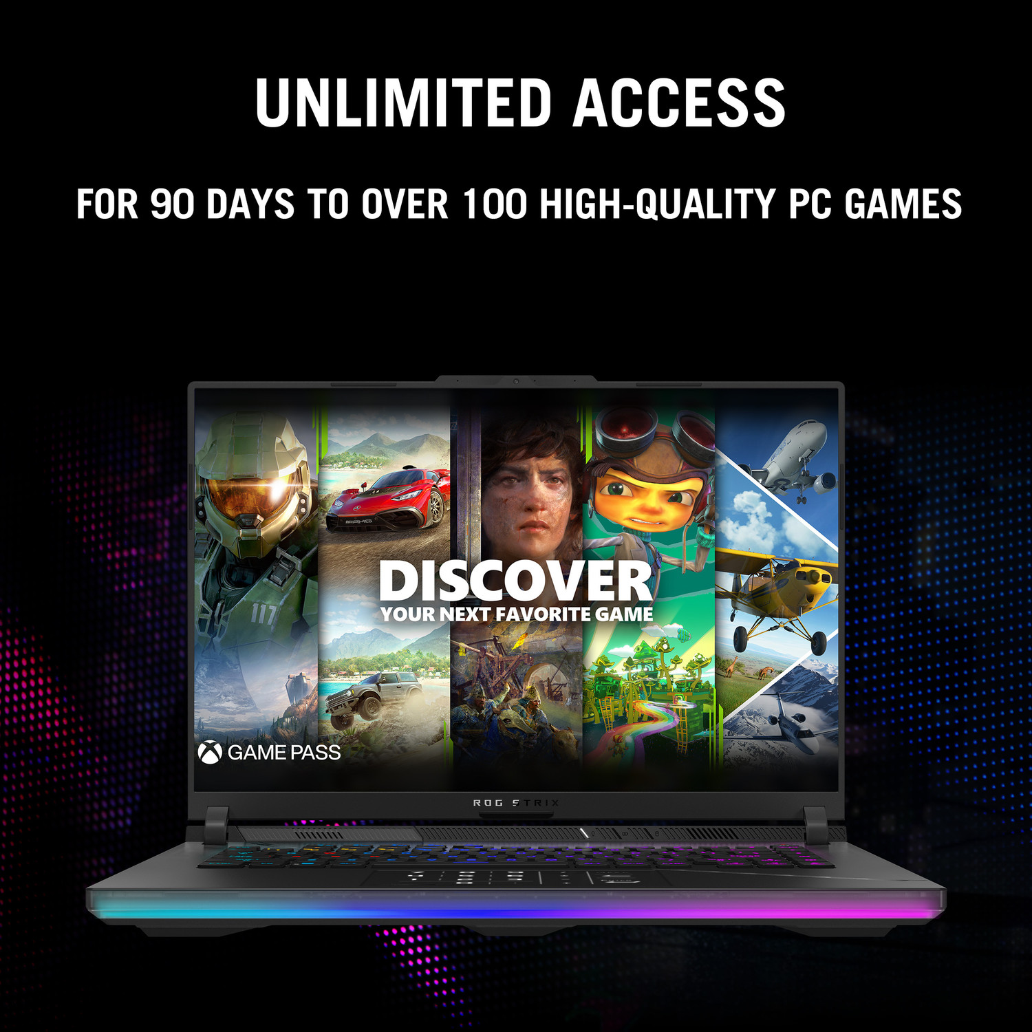 Image of ASUS ROG Strix SCAR 16 with 90WHr Battery Intel HX-Series Intel Core i9 13th Gen 13980HX - (32 GB /1 TB SSD /Windows 11 Home /16 GB Graphics /NVIDIA GeForce RTX 4090 /240 HZ /175 TGP) G634JY-NM054WS Gaming Laptop